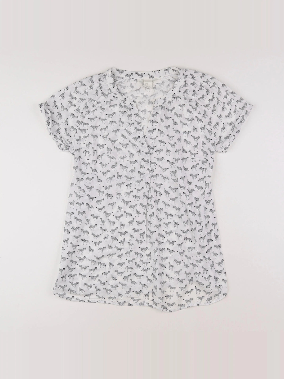 H&M - blouse grossesse blanc - 36