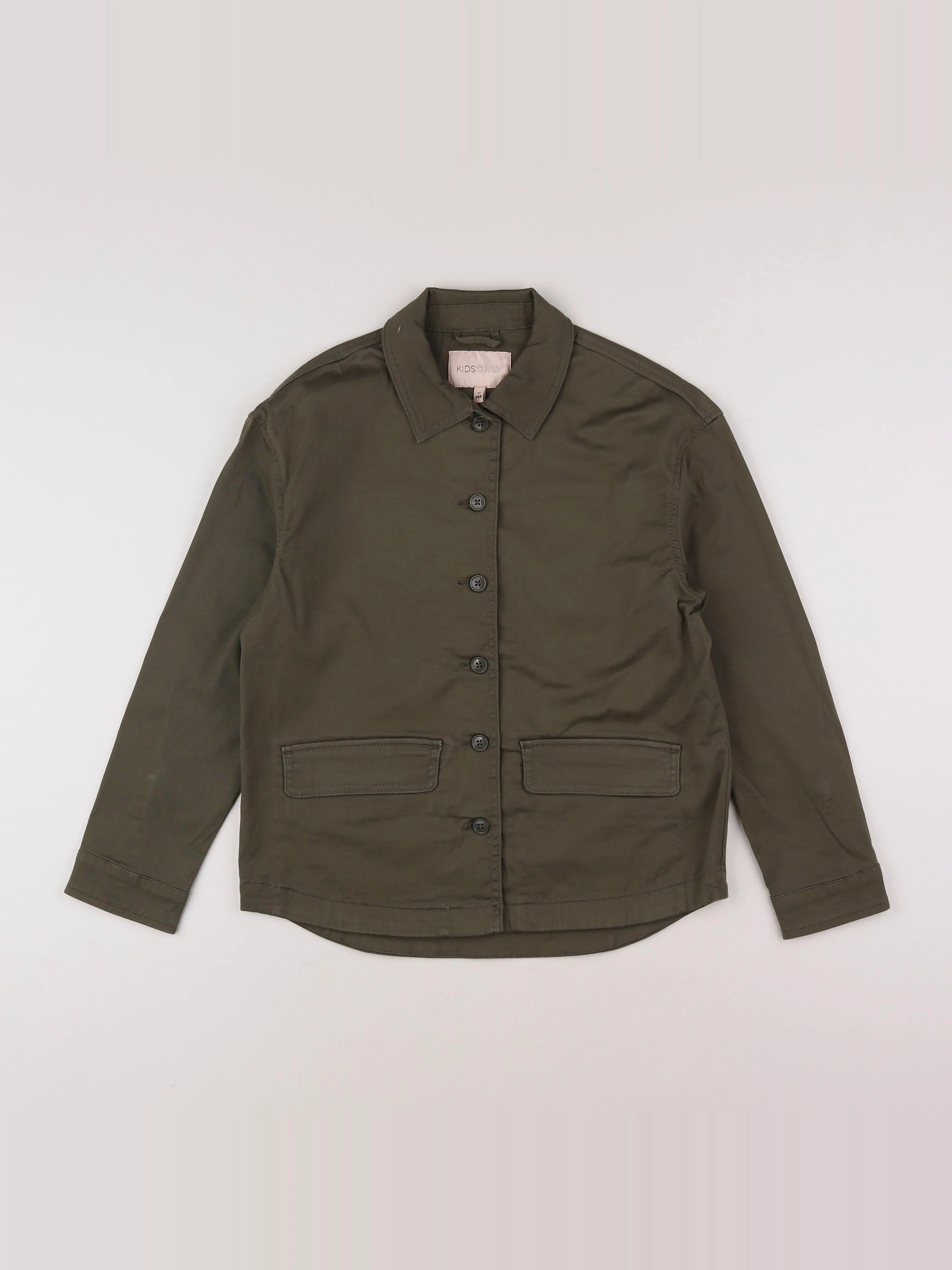 Kids Only - veste imprimé au dos vert - 11 ans