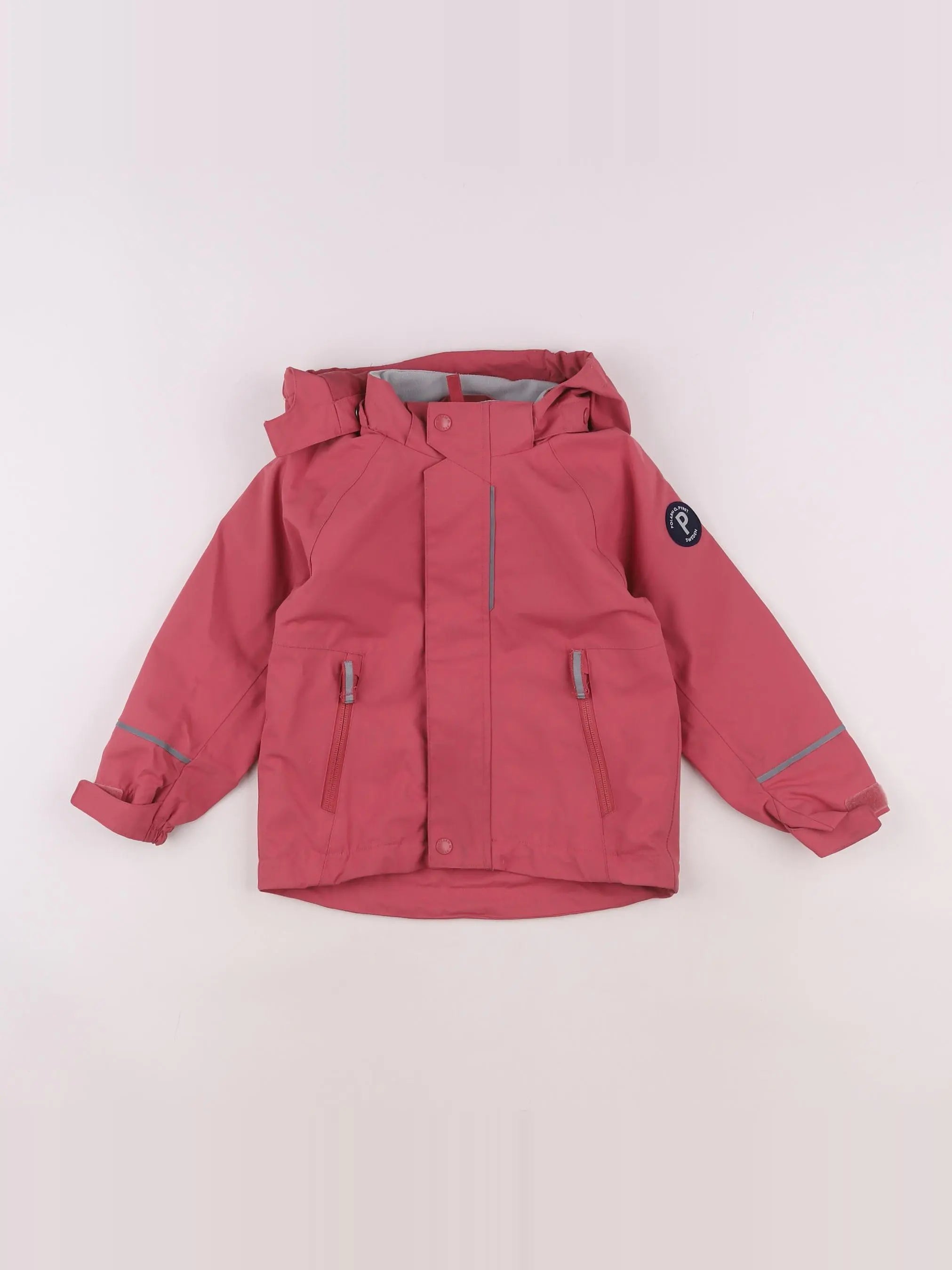 Polarn O. Pyret - imperméable rose - 12/18 mois