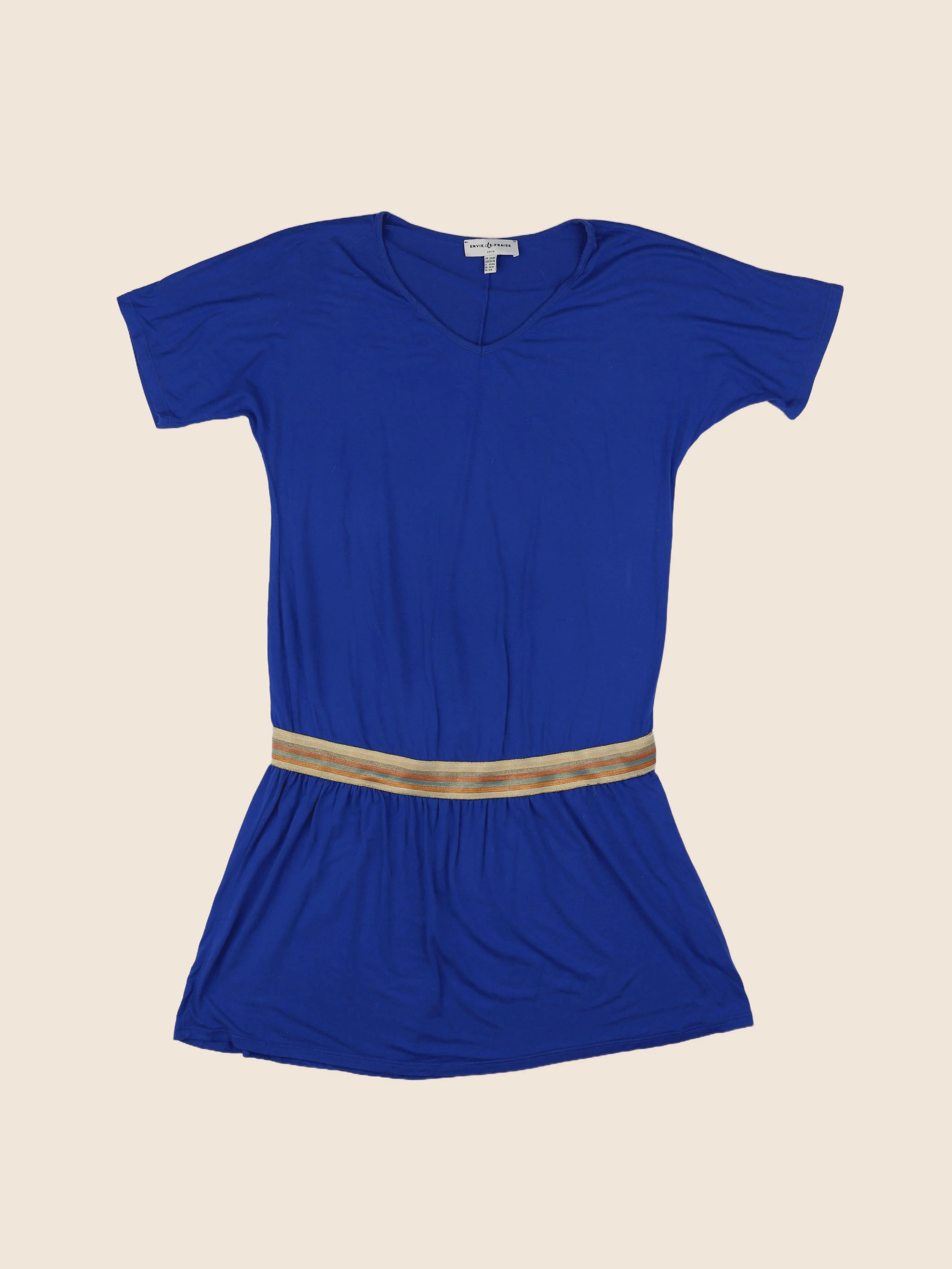 Envie de fraise - robe grossesse bleu - 38