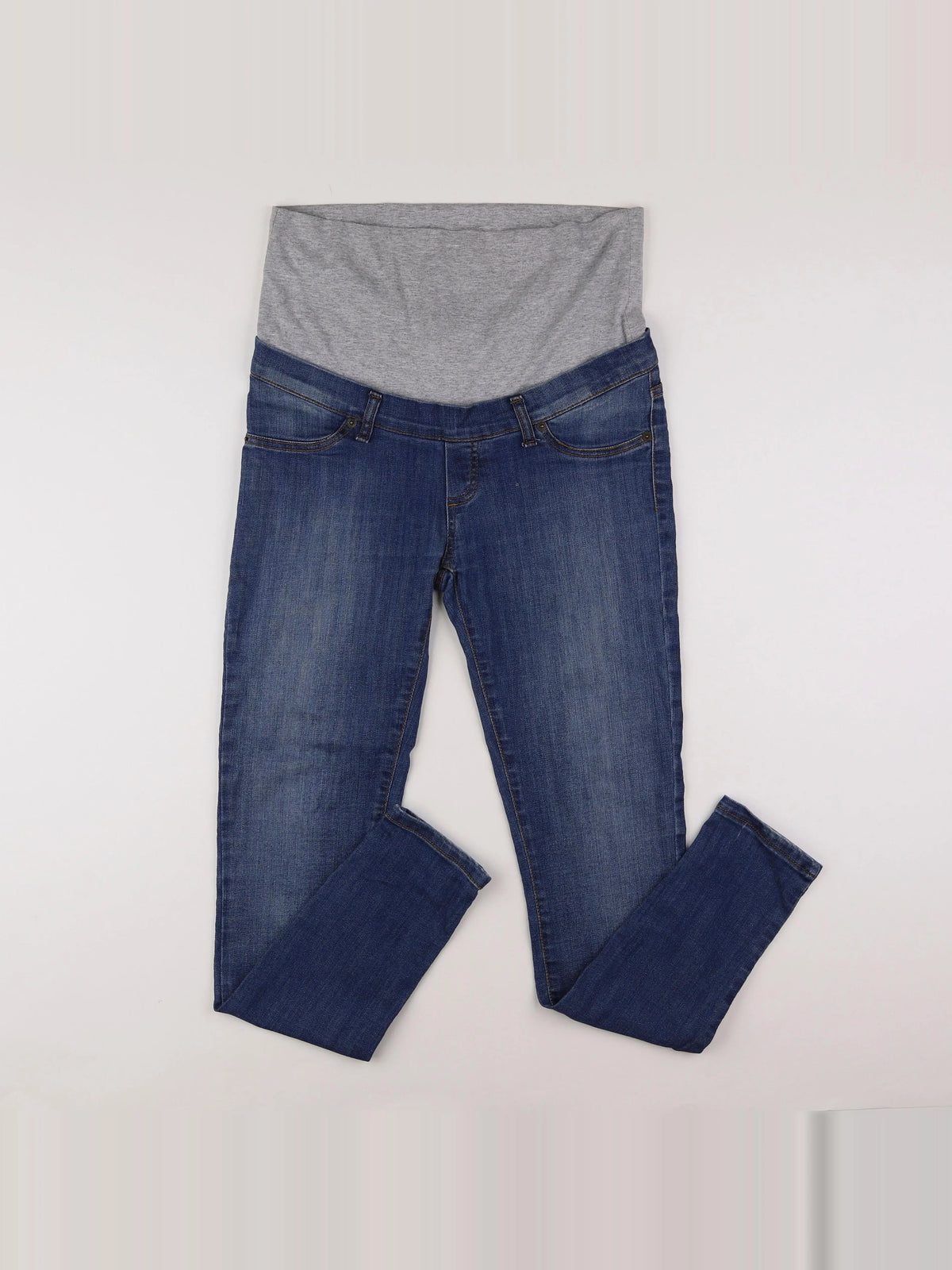 Envie de fraise - jean grossesse bleu - 38
