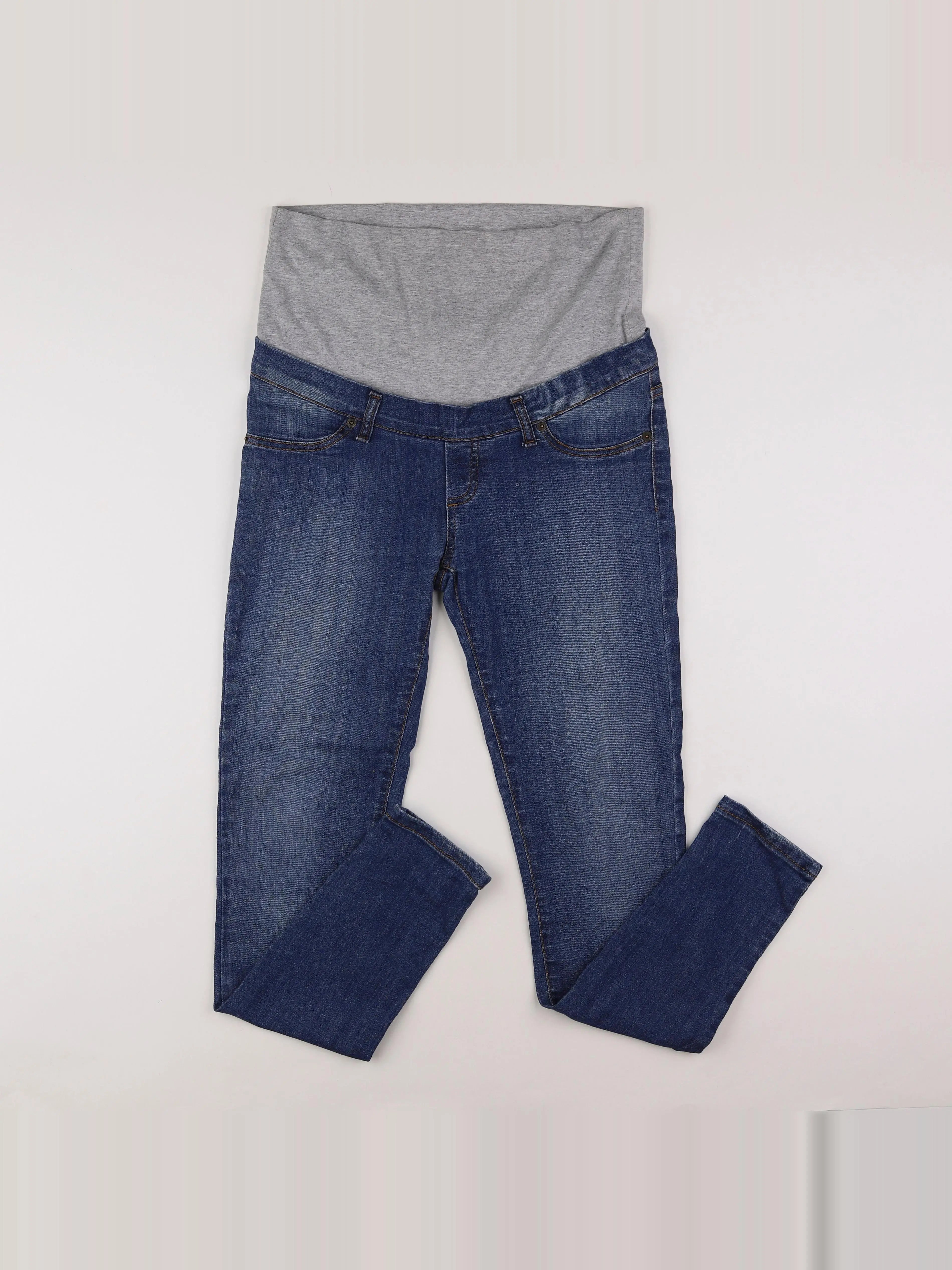 Envie de fraise - jean grossesse bleu - 38