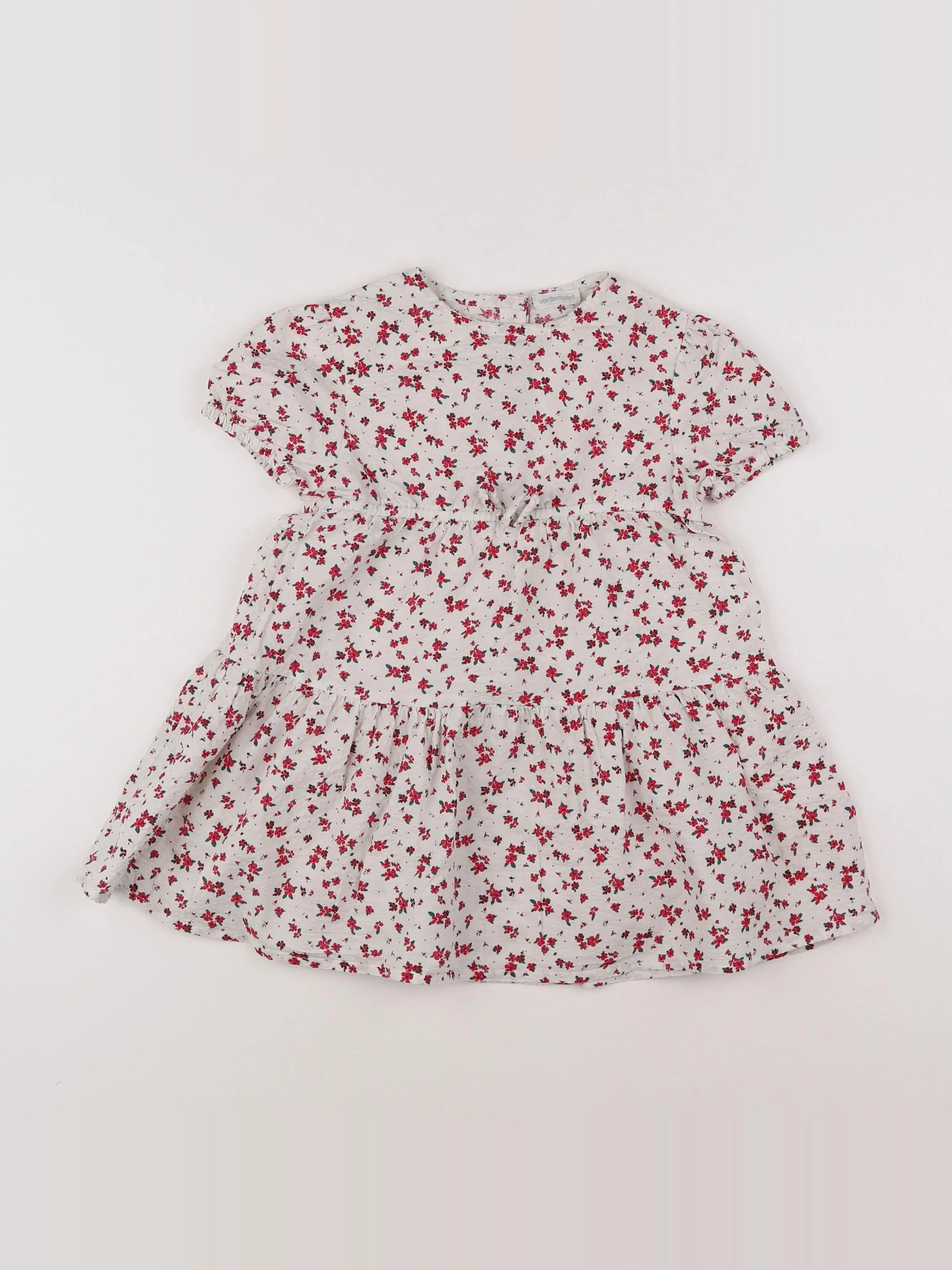 Vertbaudet - robe multicolore - 3 ans