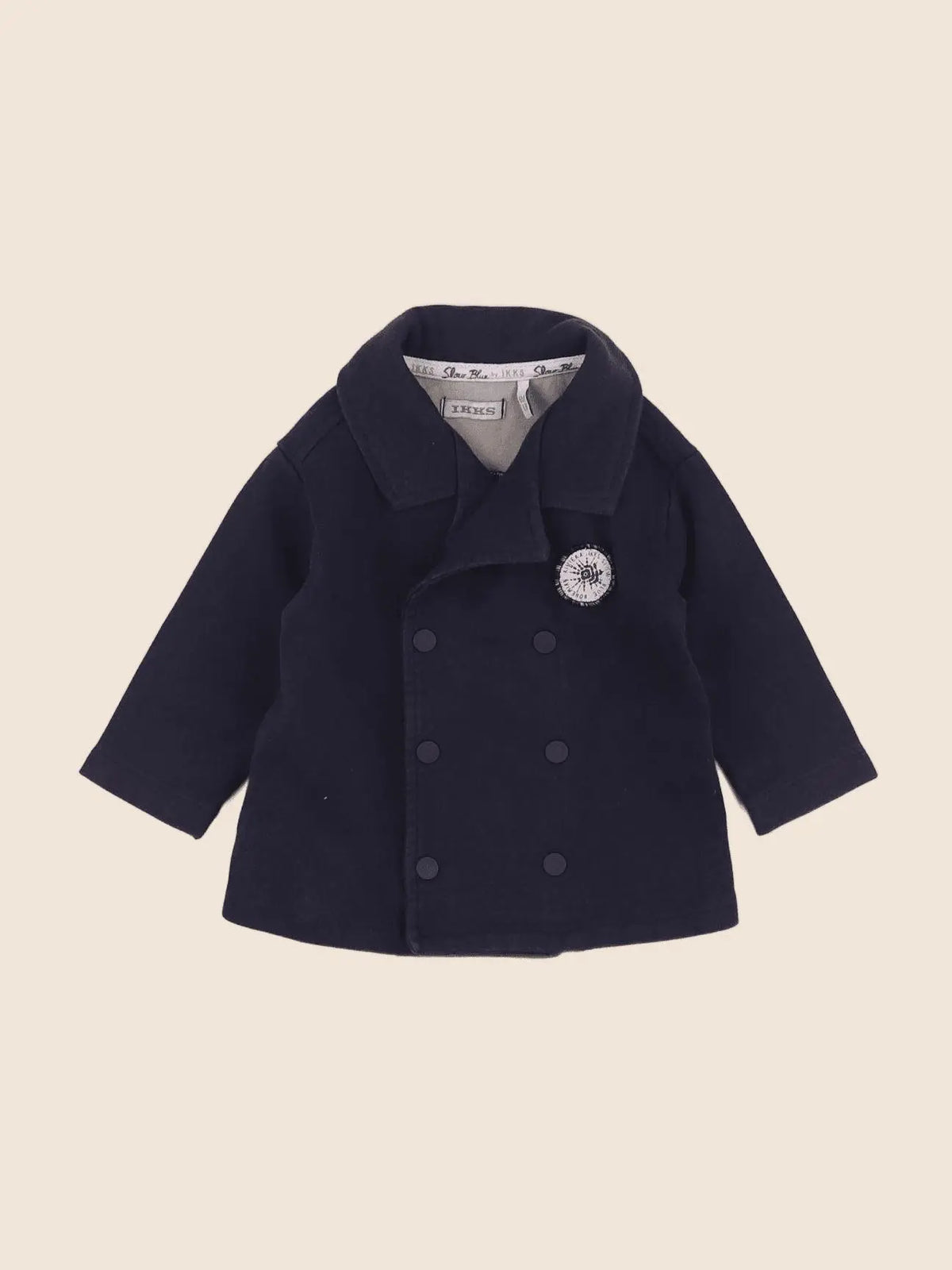 IKKS - veste bleu - 6 mois