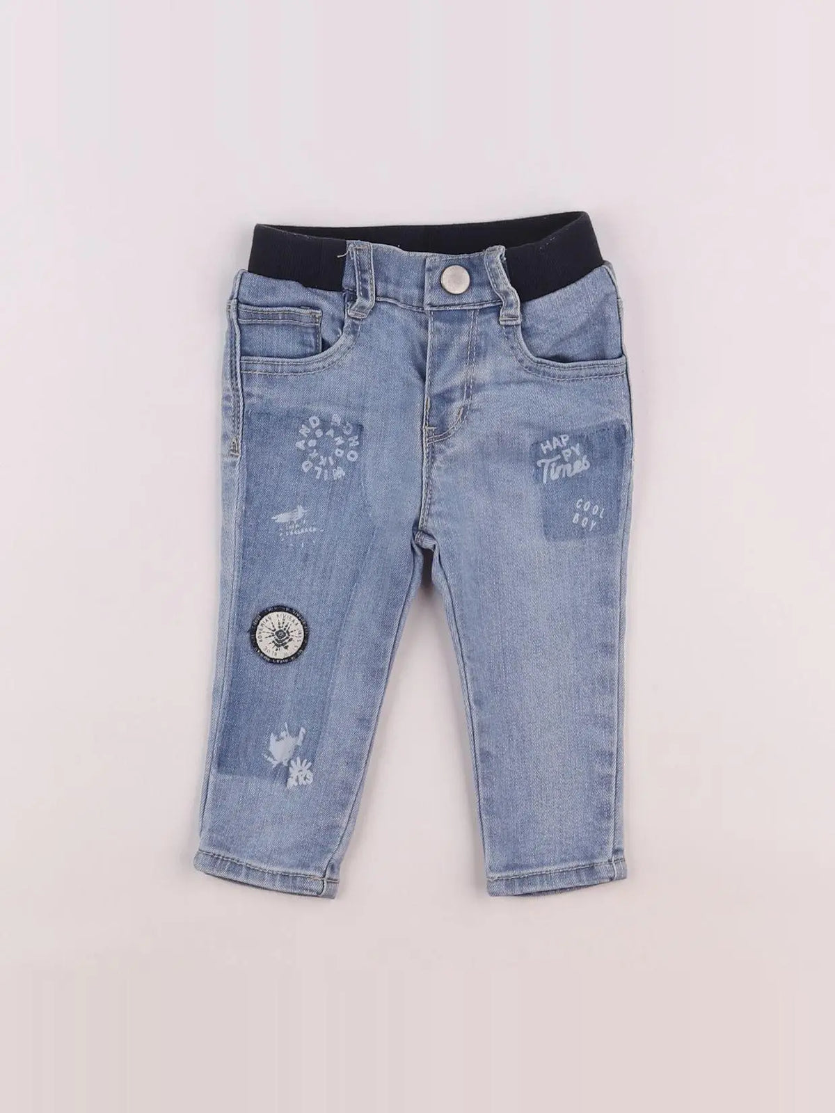 IKKS - jean bleu - 6 mois