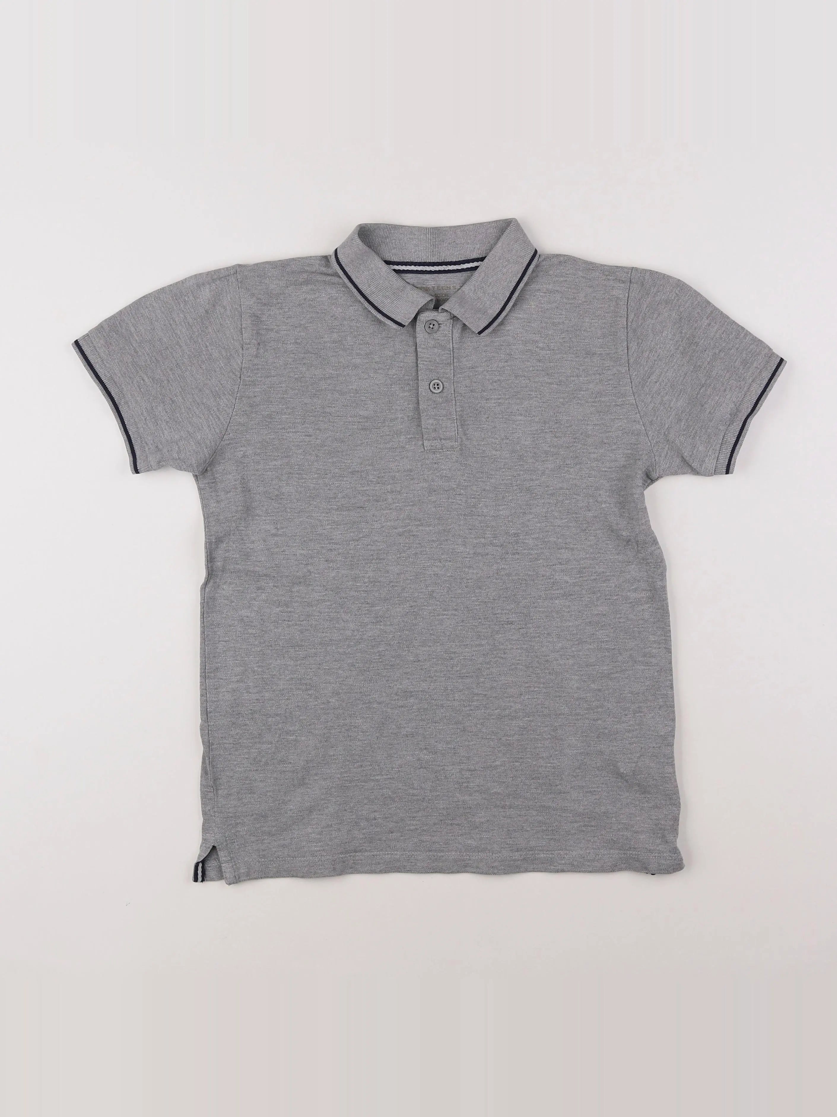 Monoprix - polo gris - 12 mois