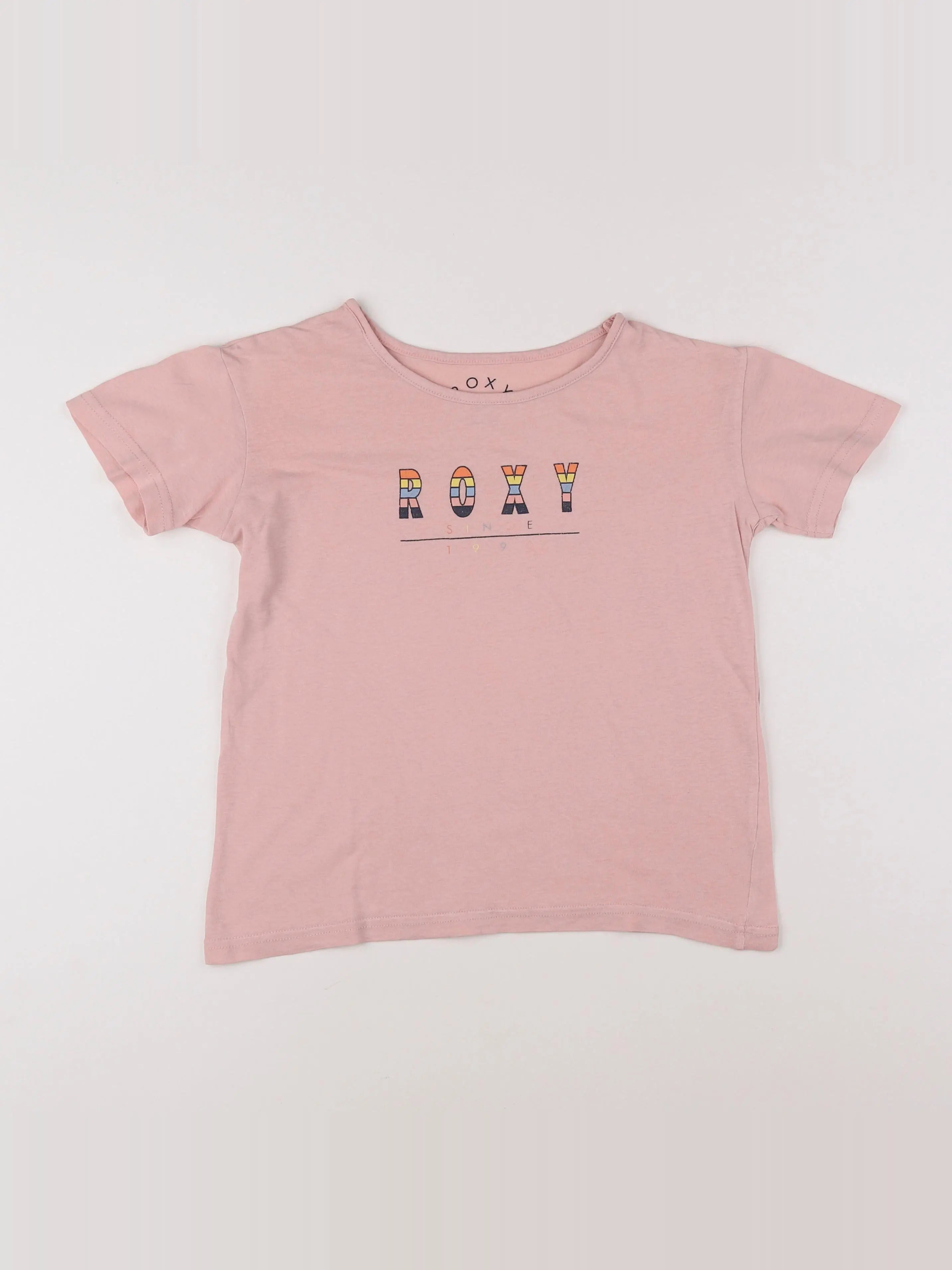Roxy - tee-shirt rose - 10 ans