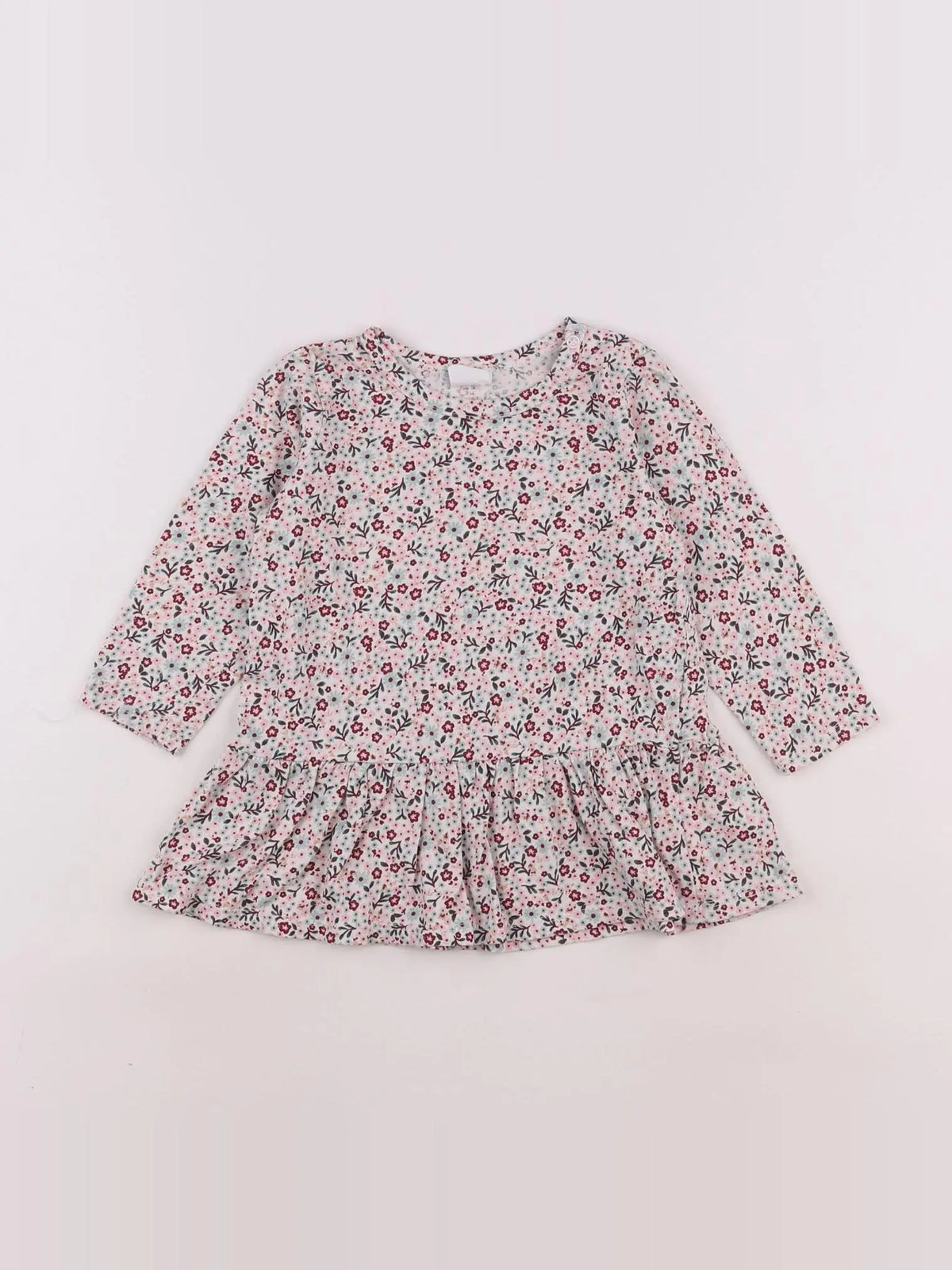 H&M - robe multicolore - 9/12 mois