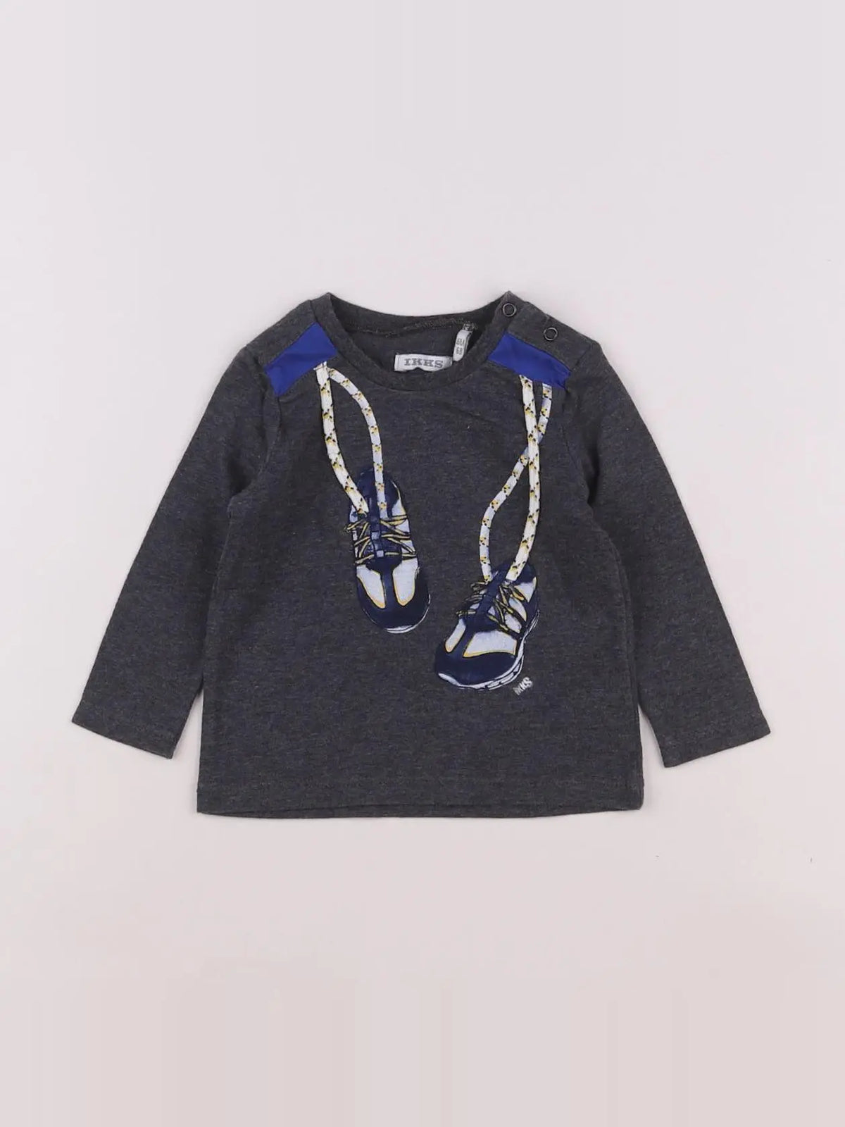 IKKS - tee-shirt gris - 6 mois