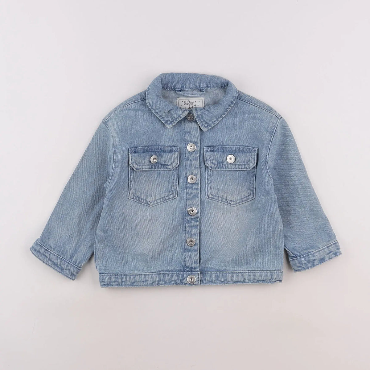 Vertbaudet - veste bleu - 2 ans