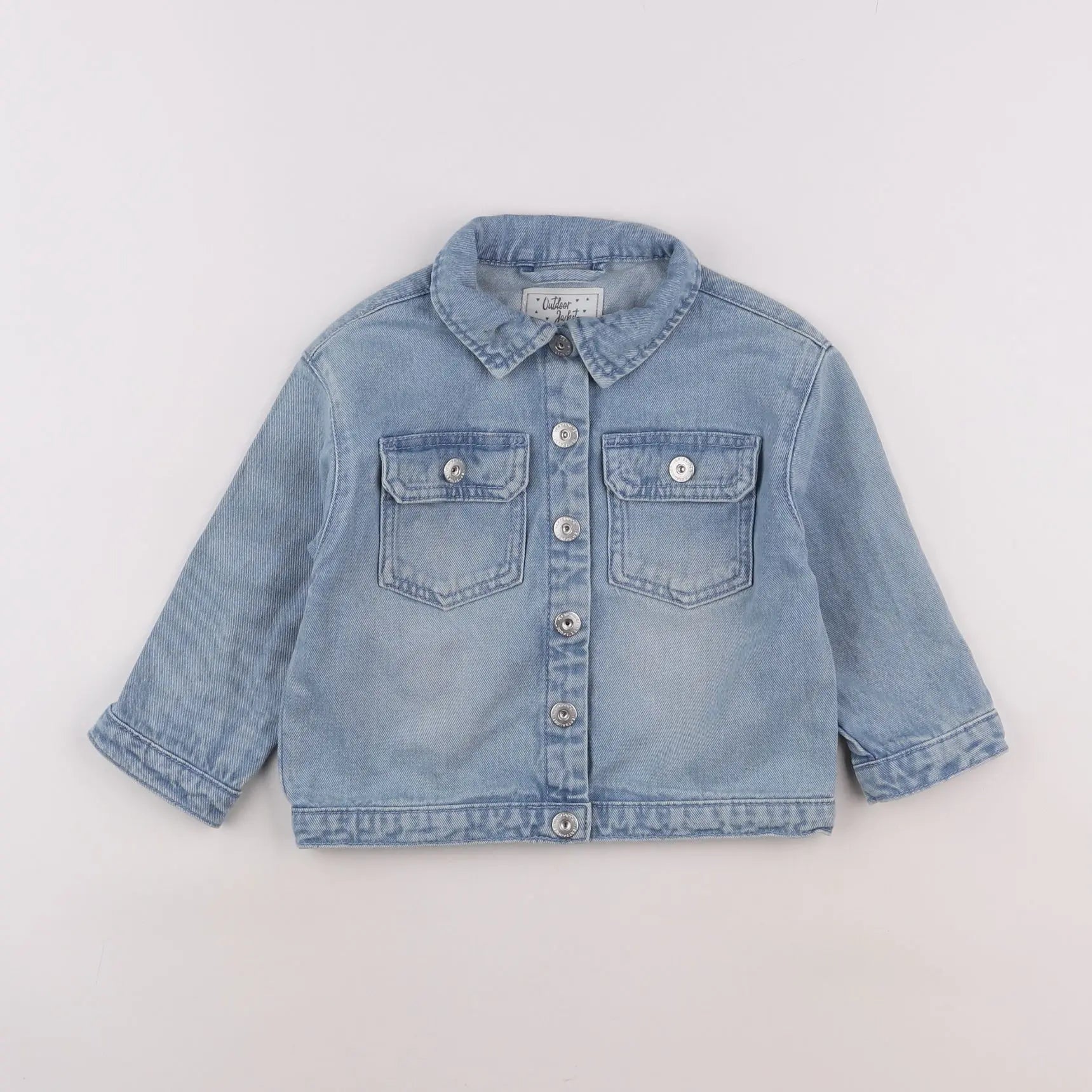 Vertbaudet - veste bleu - 2 ans