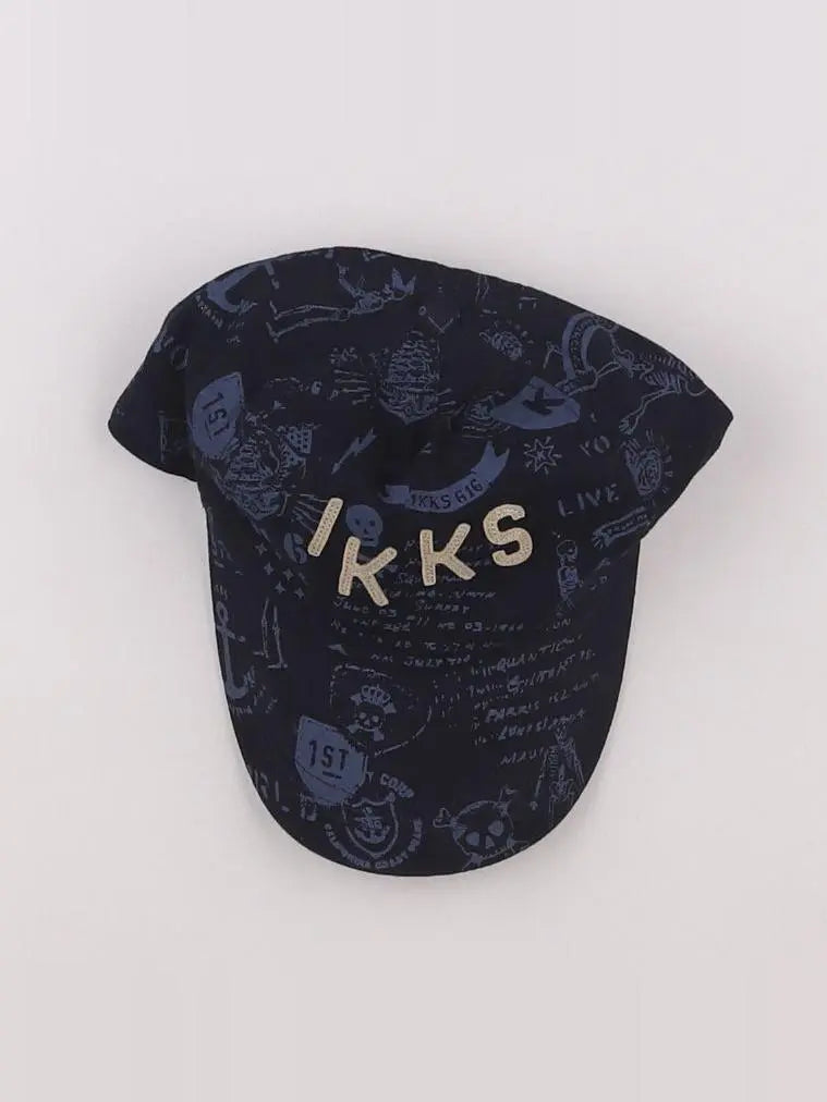 IKKS - casquette bleu - 10 ans