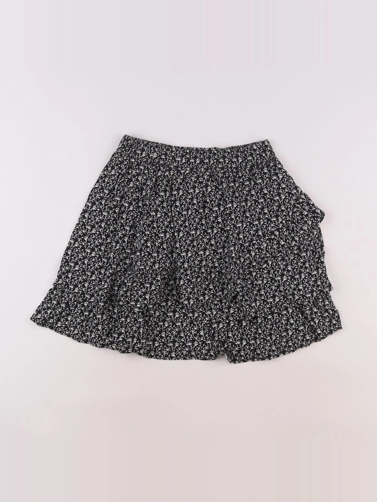 IKKS - jupe noir, blanc - 10 ans