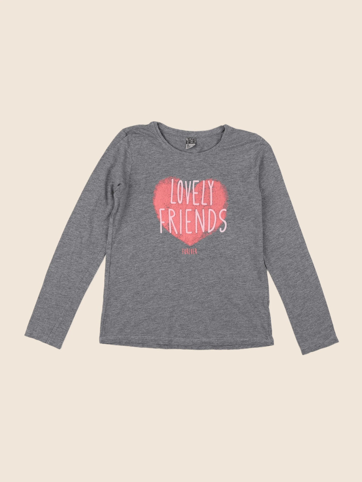 Tape à l'oeil - tee-shirt gris - 12 ans