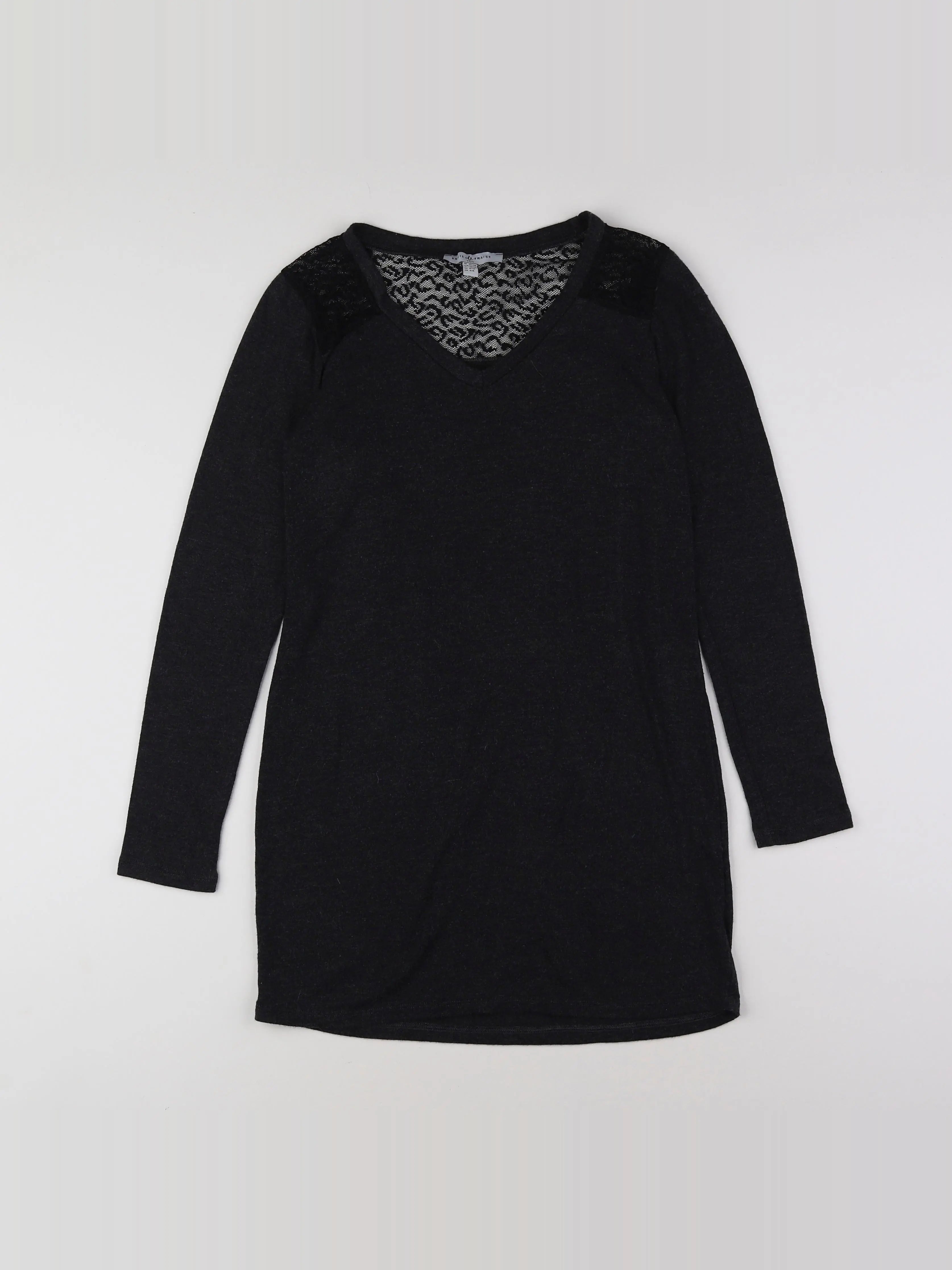 Envie de fraise - robe grossesse gris - 36 à 38