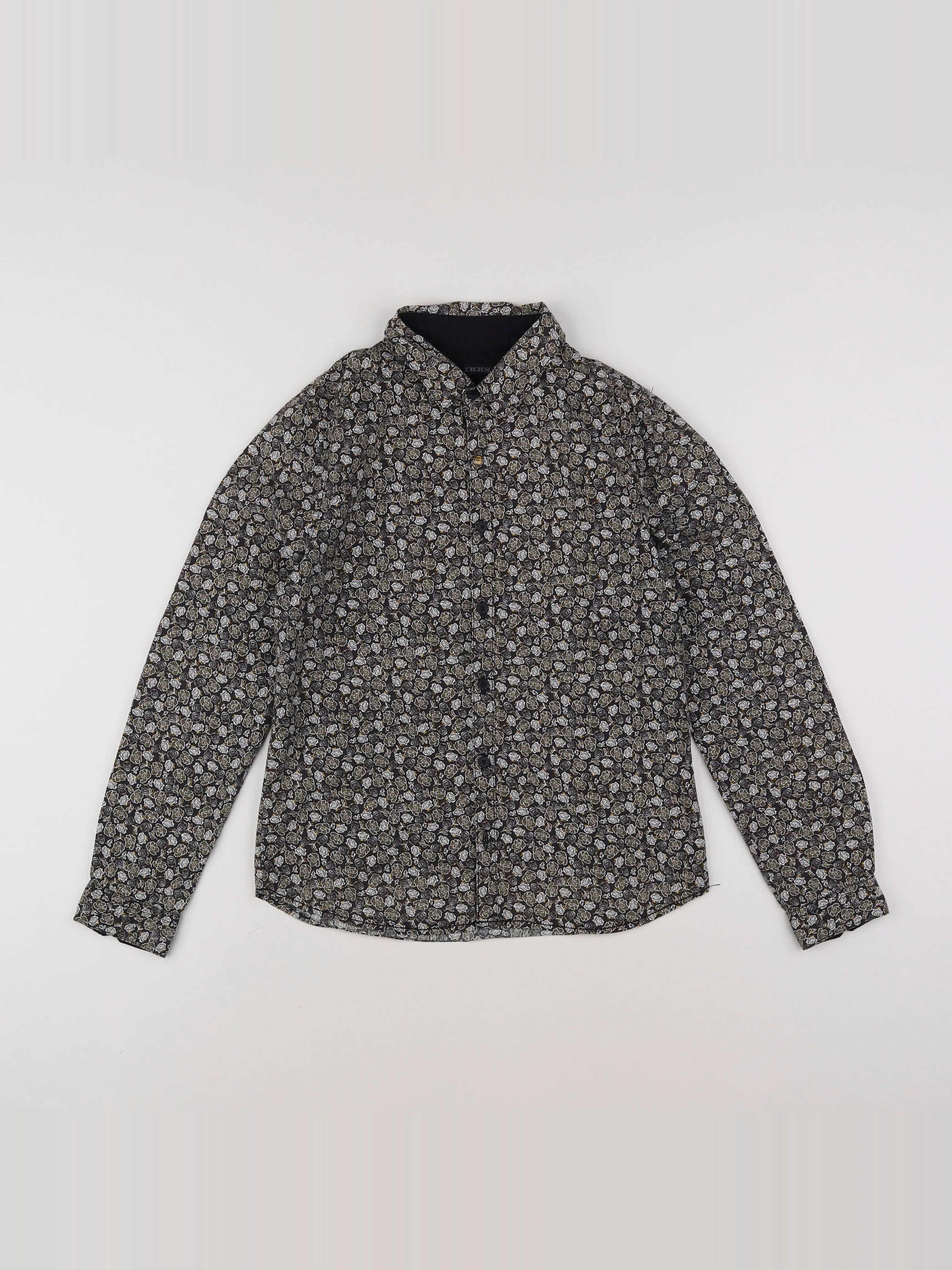 IKKS - chemise gris - 10 ans