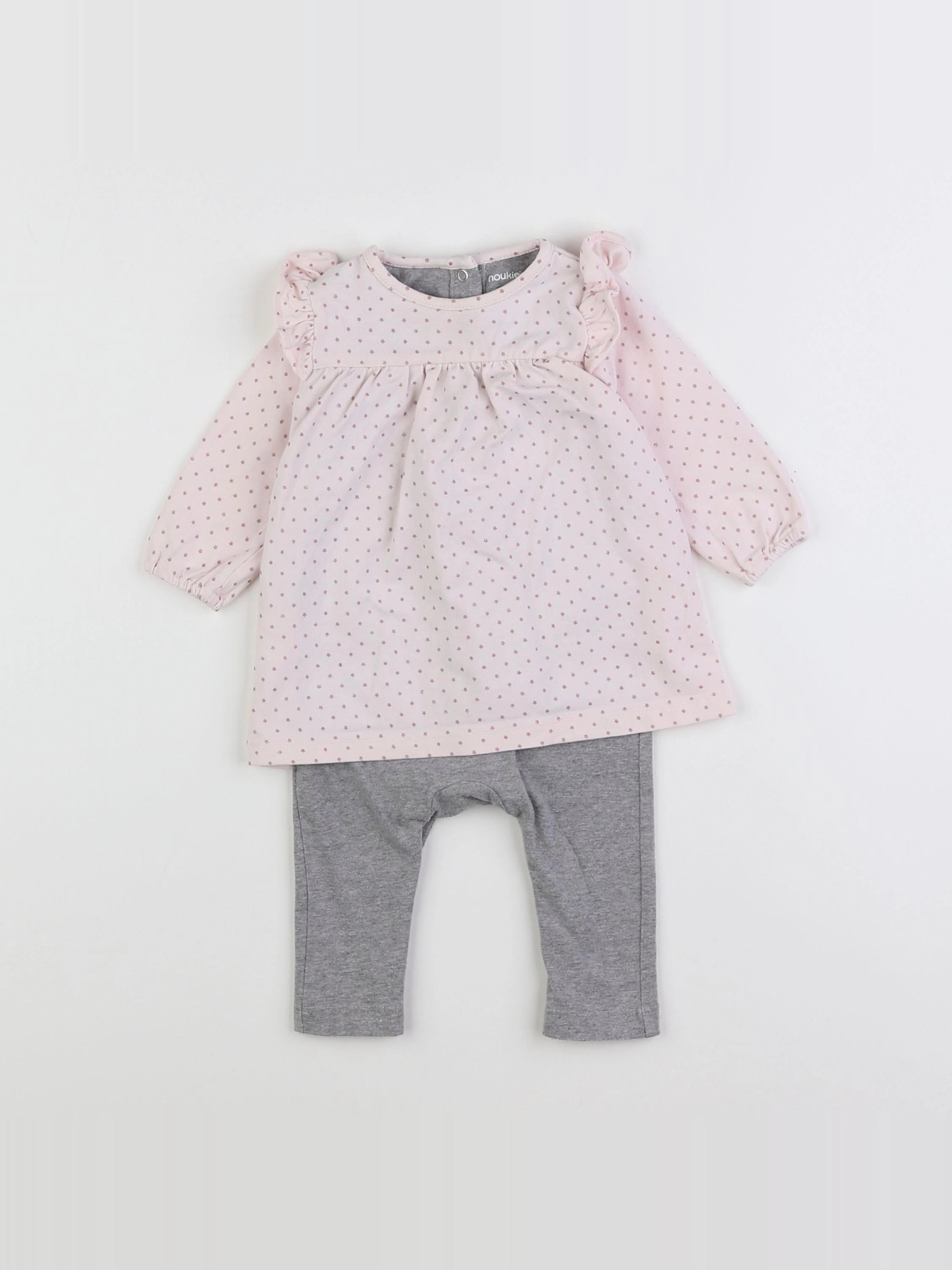 Noukie's - combinaison rose - 6 mois