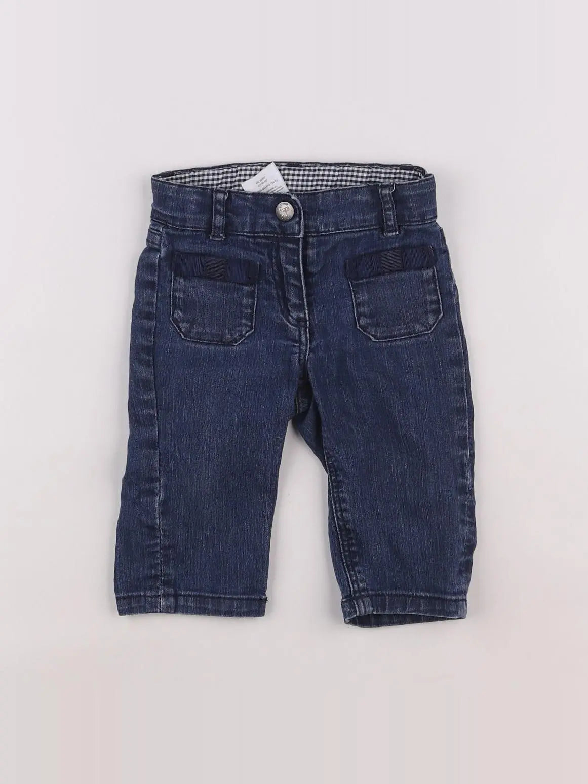 Jacadi - jean bleu - 6 mois