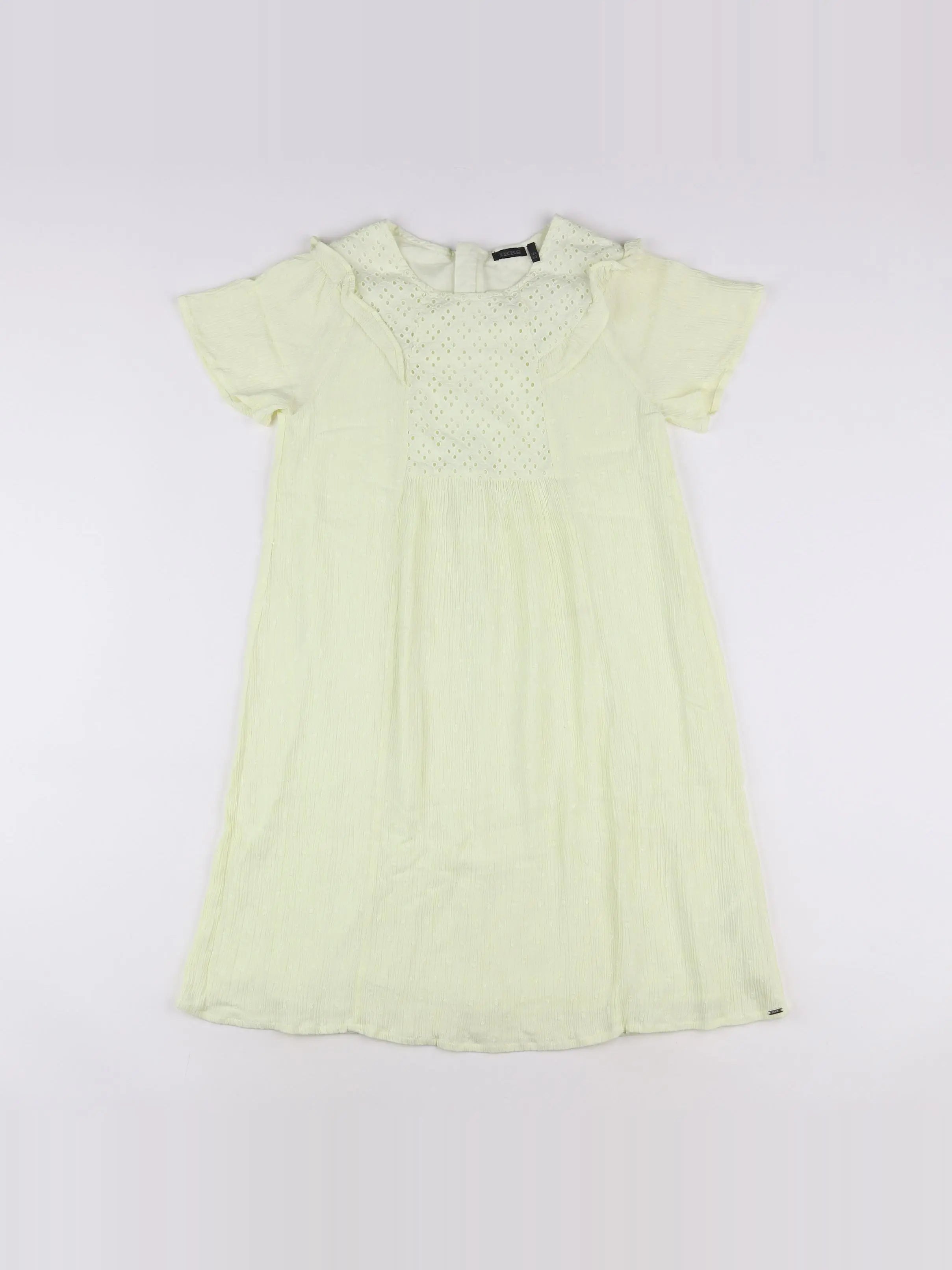 IKKS - robe jaune - 12 ans