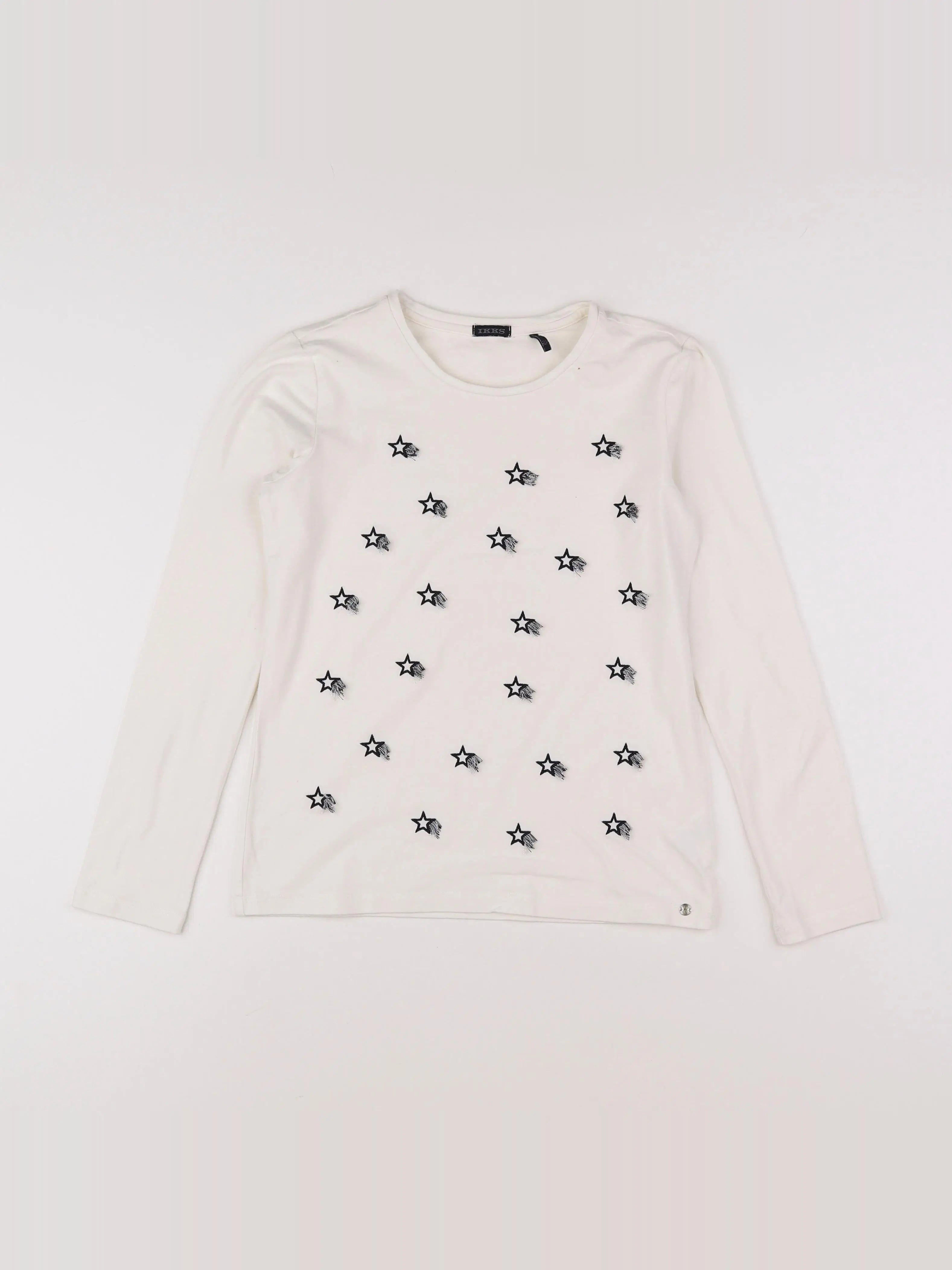 IKKS - tee-shirt blanc - 12 ans