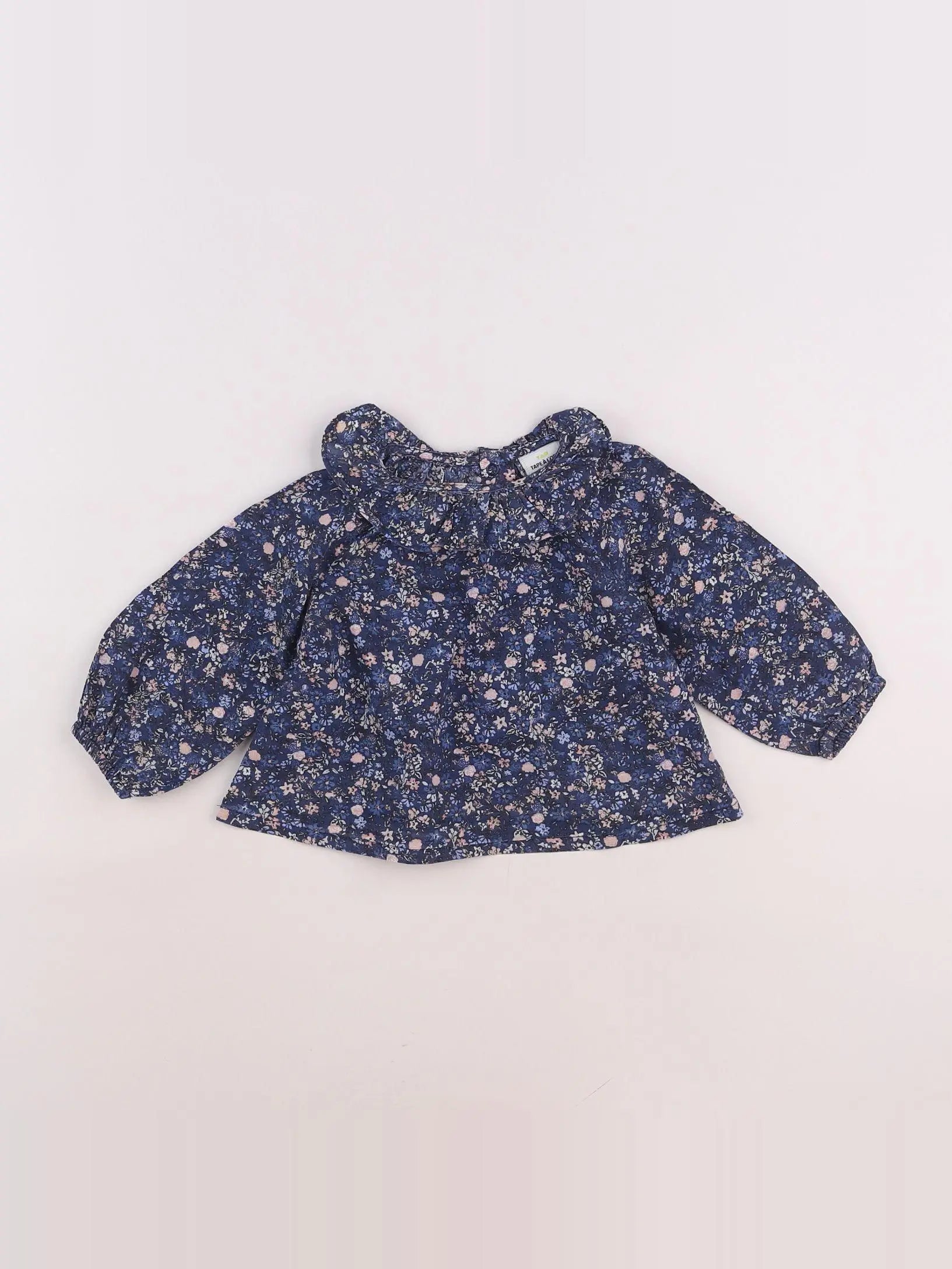 Tape à l'oeil - blouse bleu - 6 mois