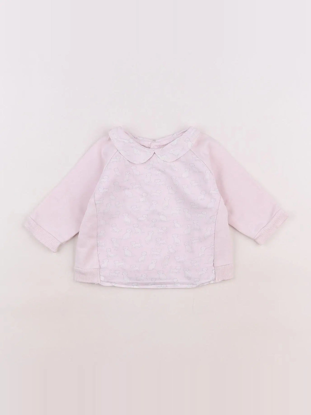 Jacadi - blouse rose - 6 mois