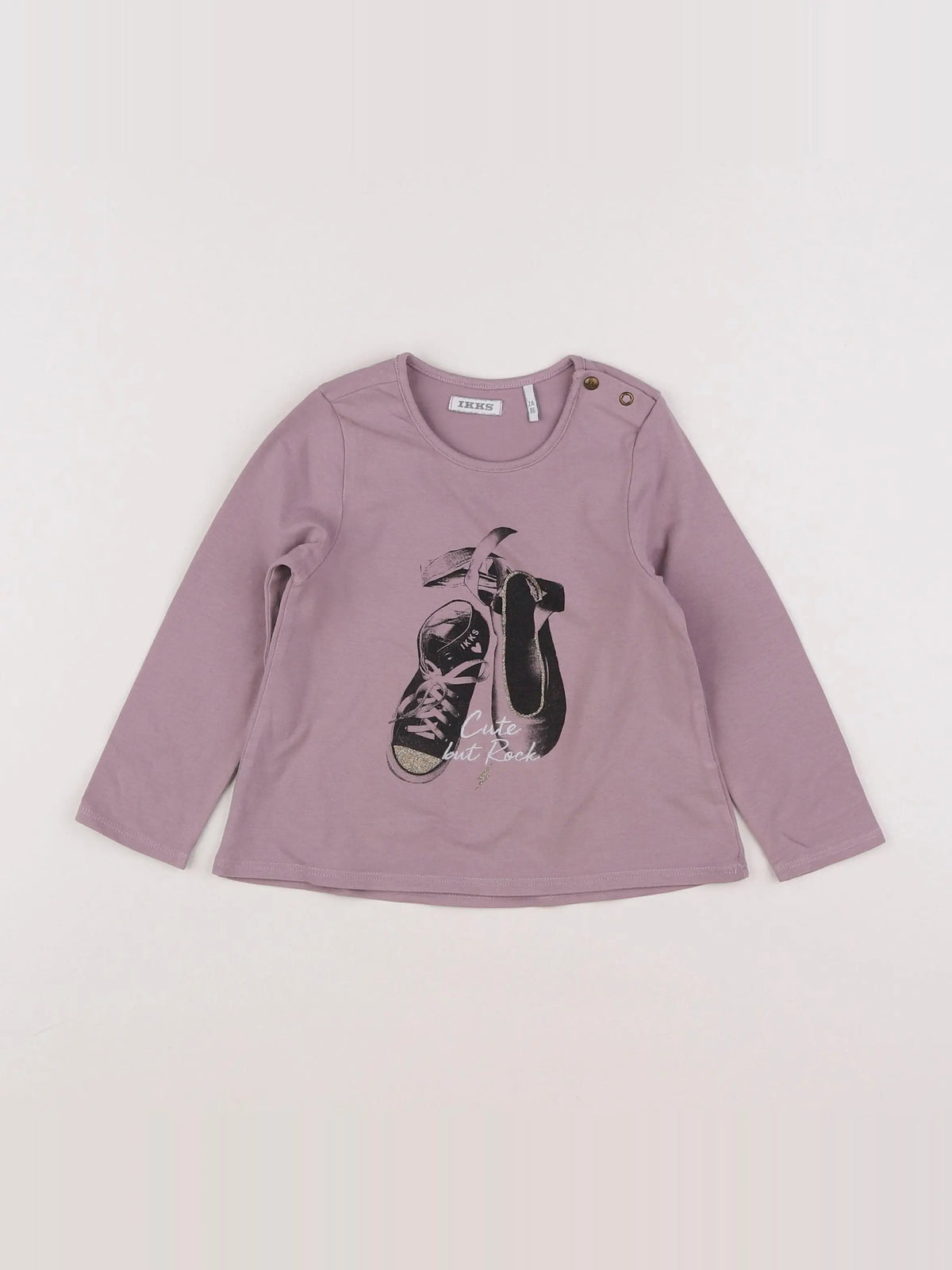 IKKS - tee-shirt rose - 2 ans