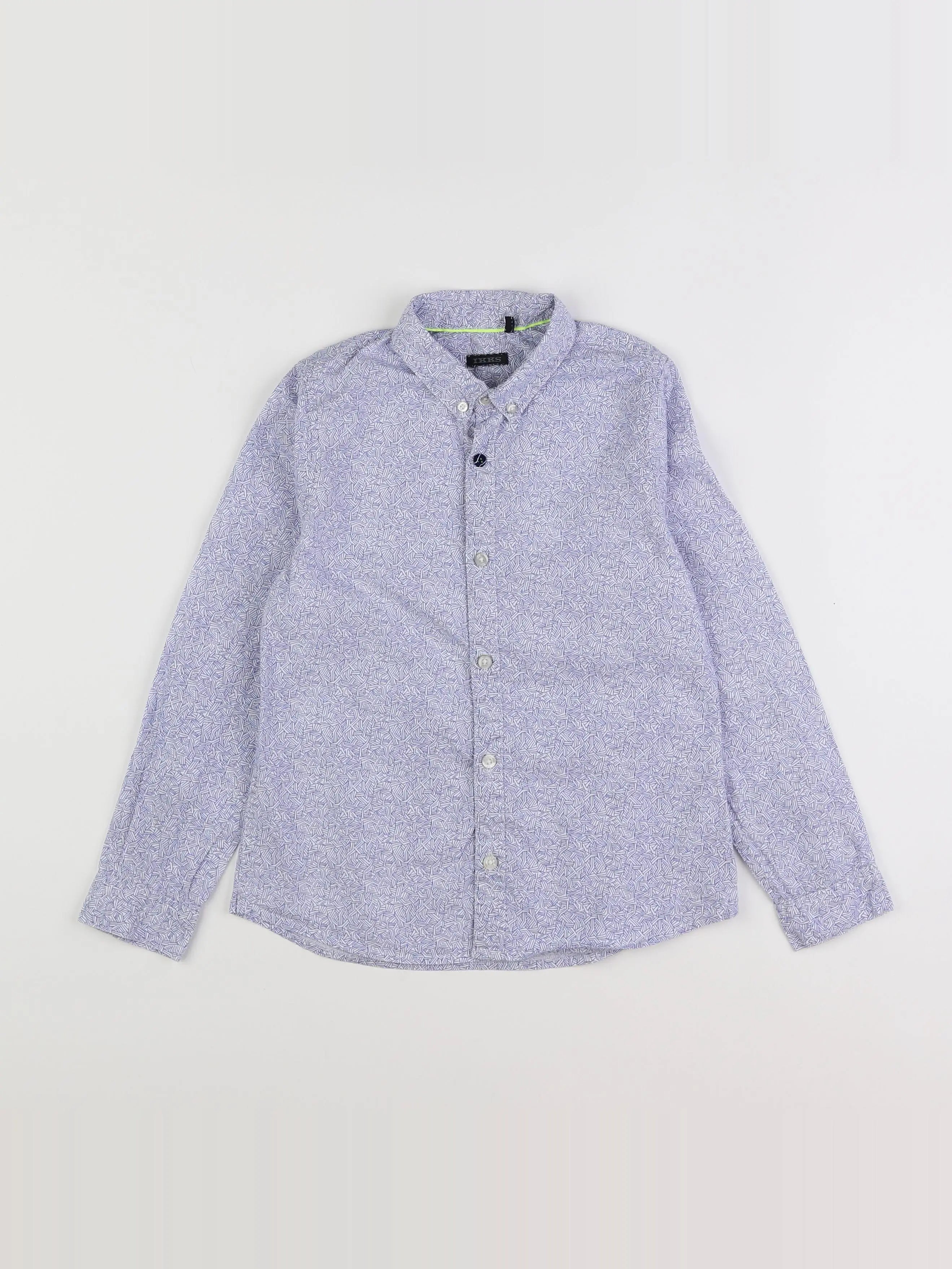 IKKS - chemise bleu - 8 ans
