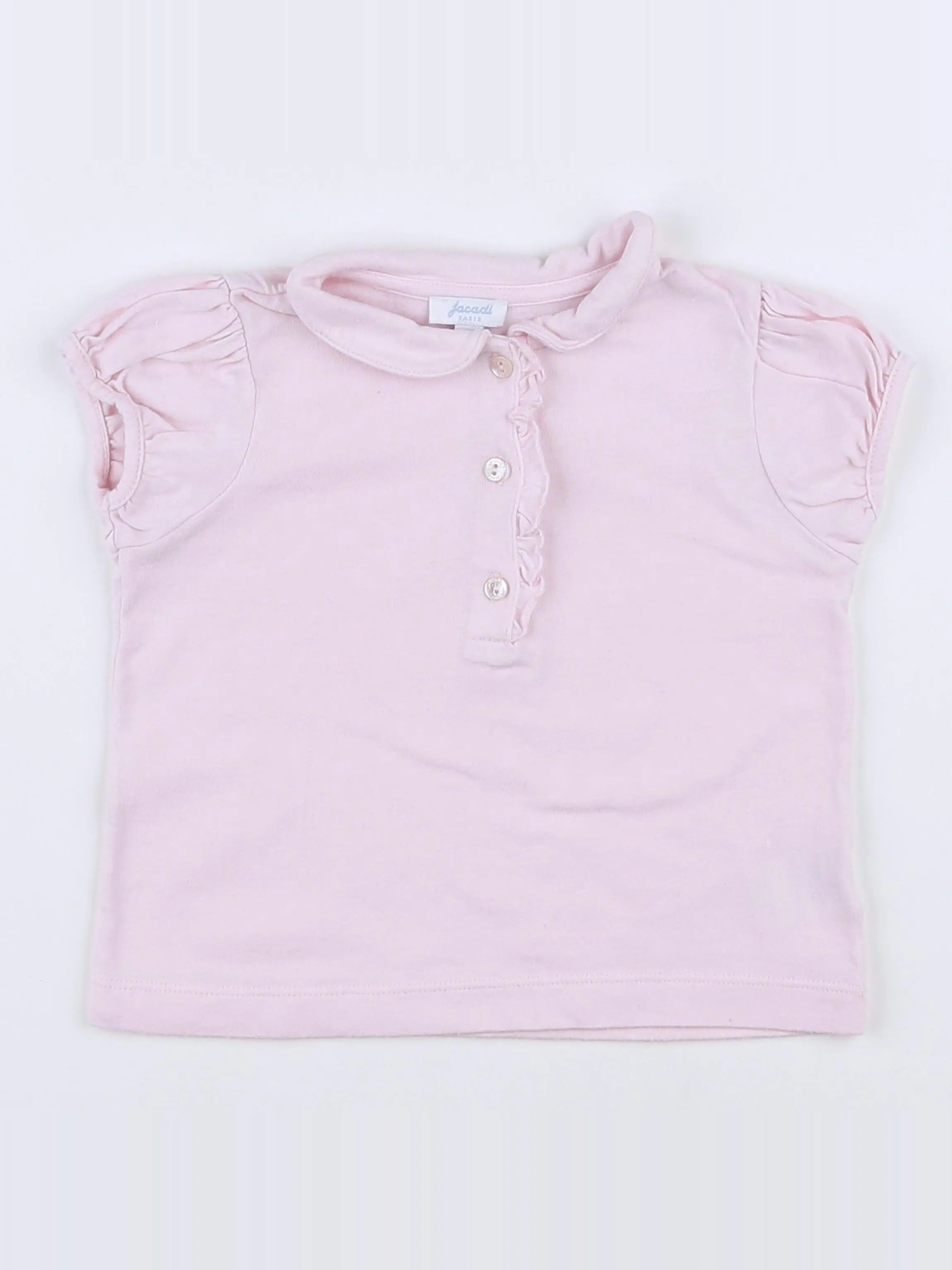Jacadi - tee-shirt rose - 18 mois