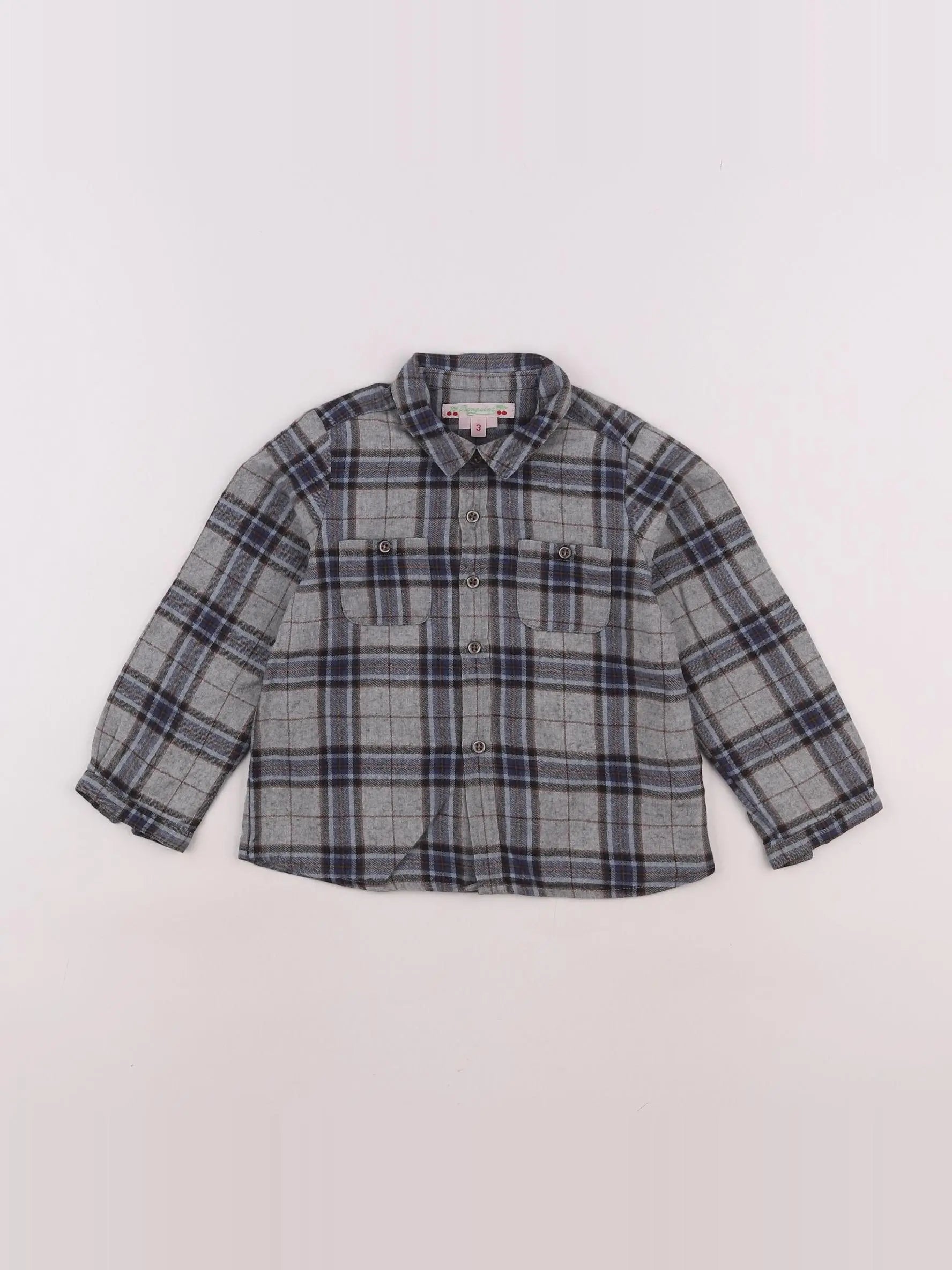 Bonpoint - chemise multicolore - 3 ans