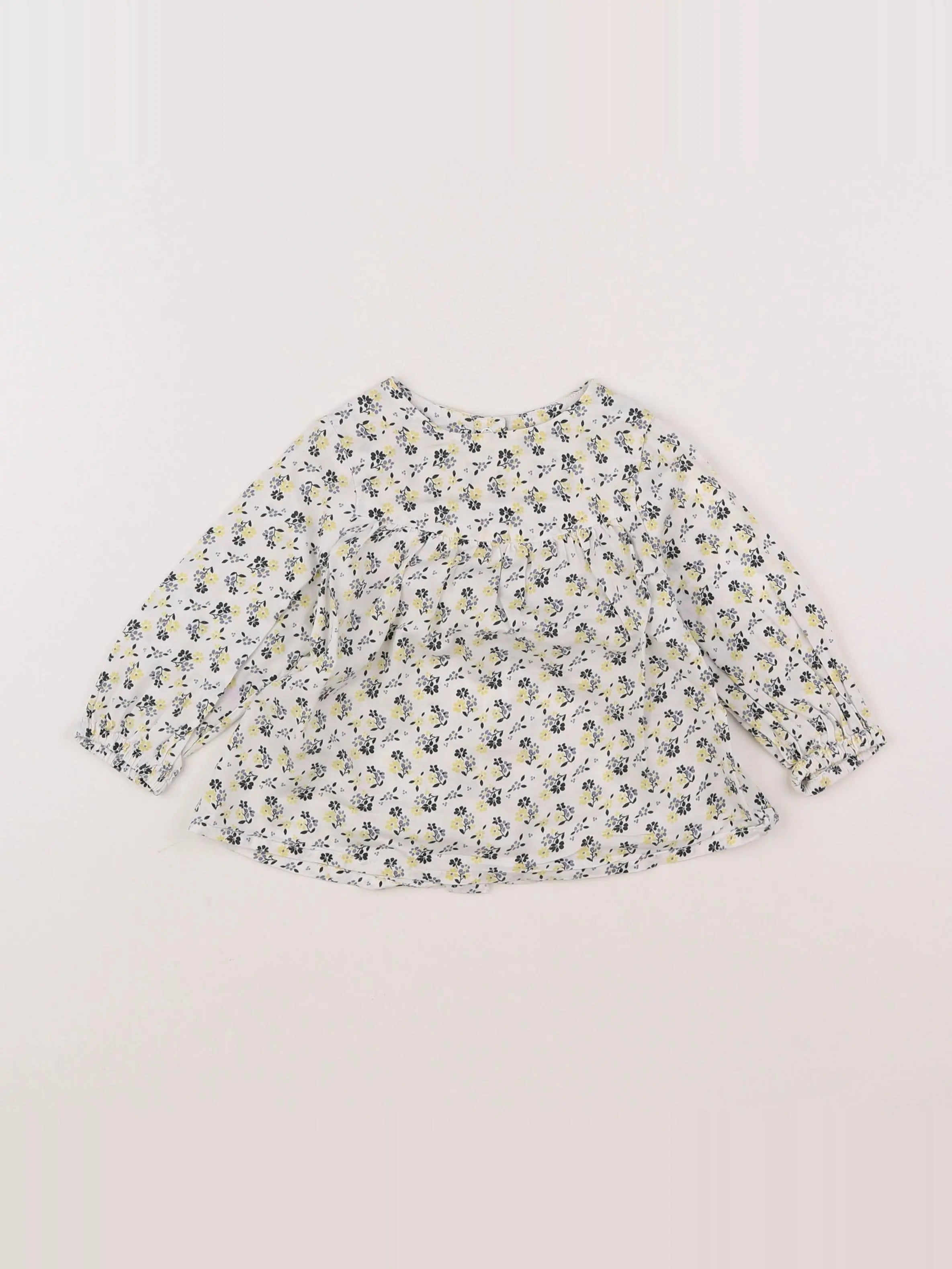 Tape à l'oeil - blouse multicolore - 12 mois