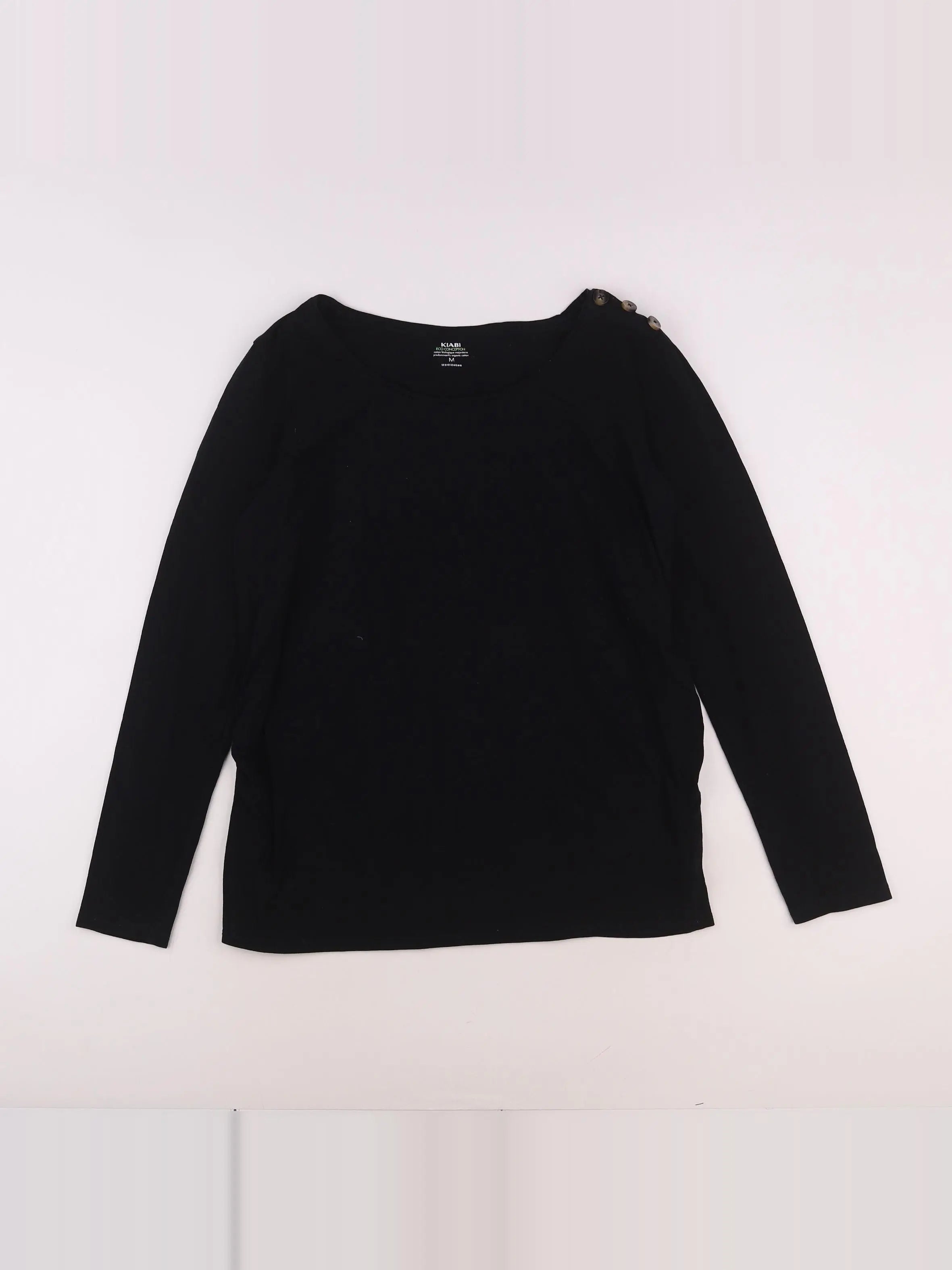 Kiabi - tee-shirt grossesse noir - 38 à 40