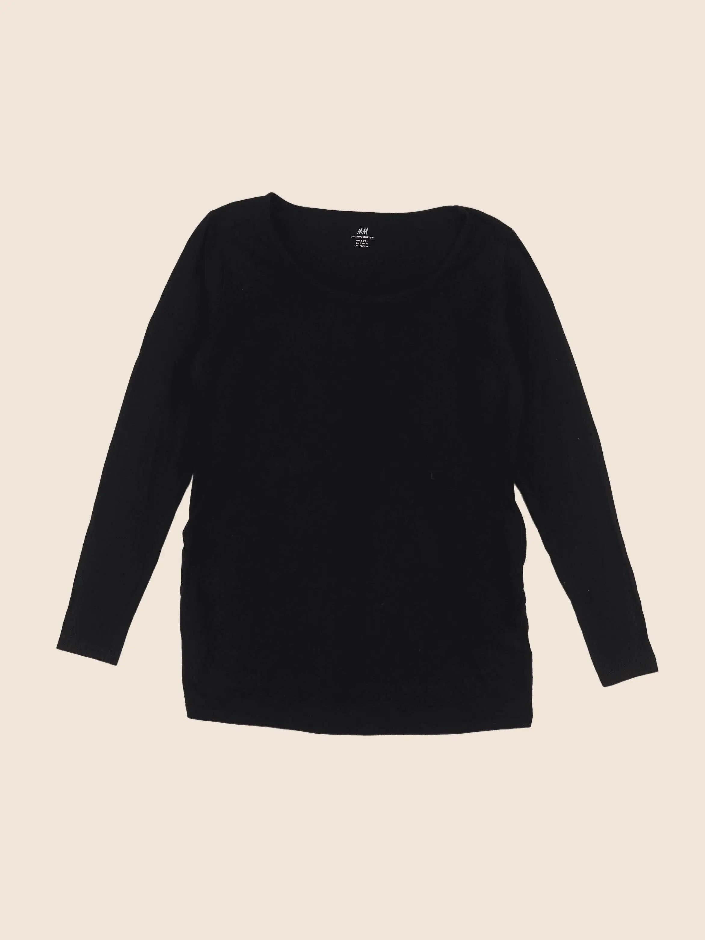 H&M - tee-shirt grossesse noir - 42 à 44