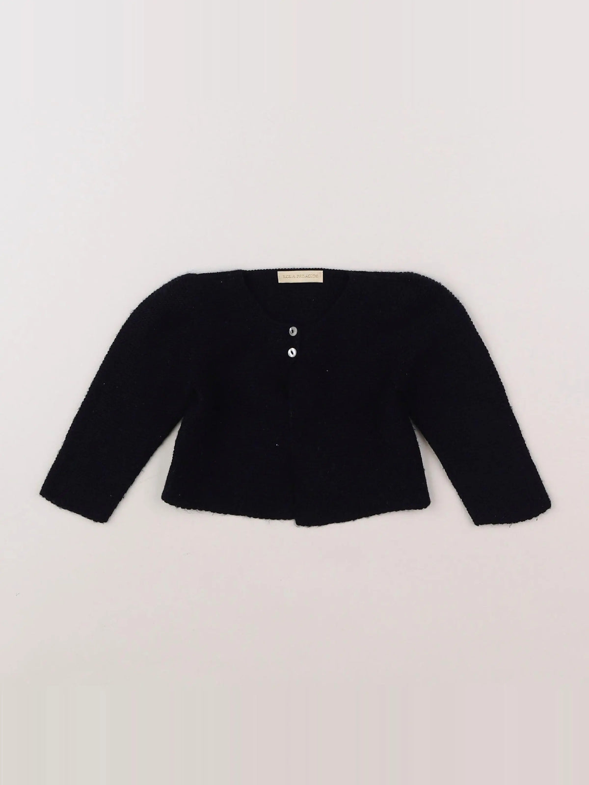 Lola Palacios - gilet bleu - 2 ans