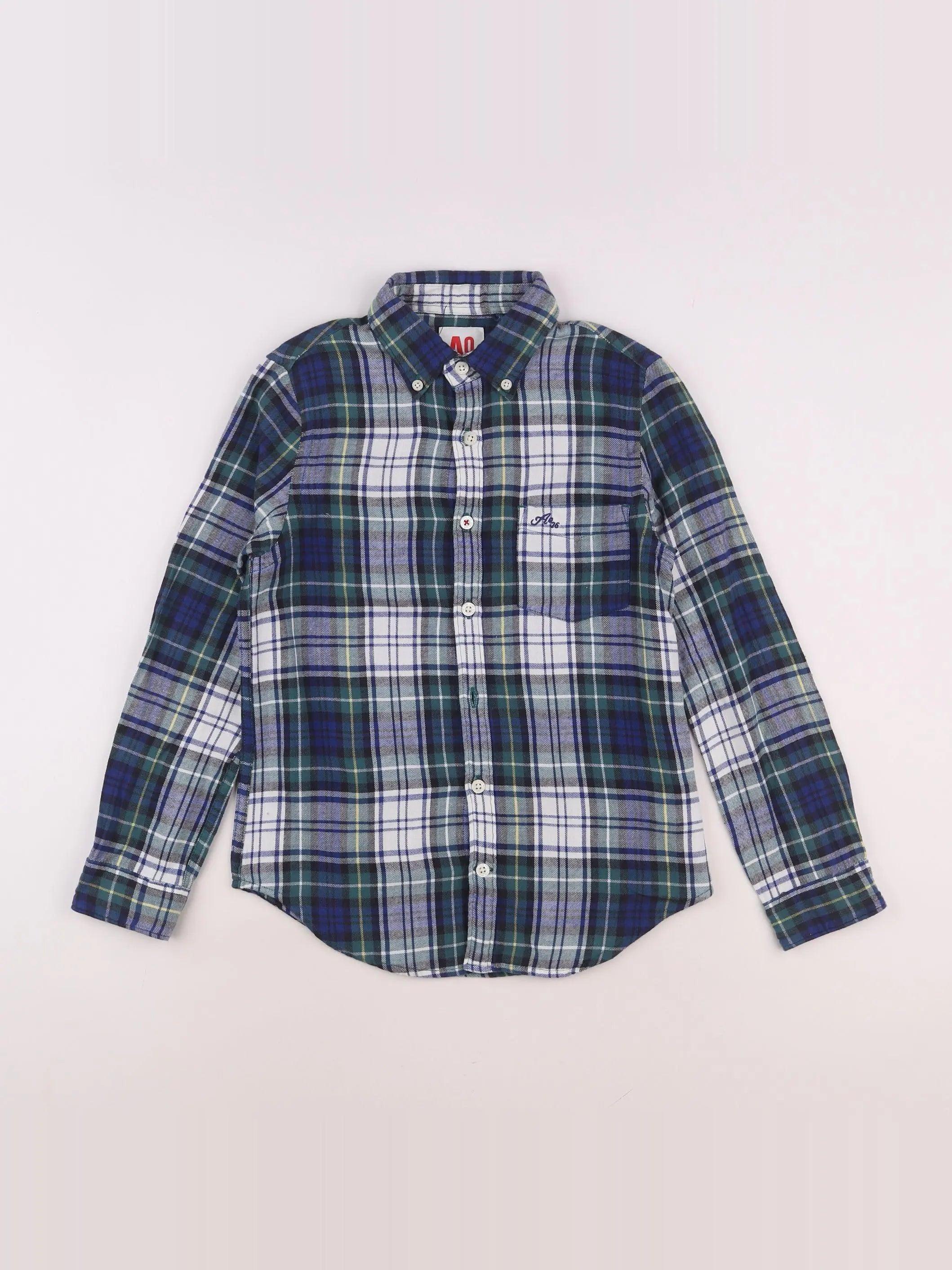 American Outfitters - chemise bleu - 10 ans