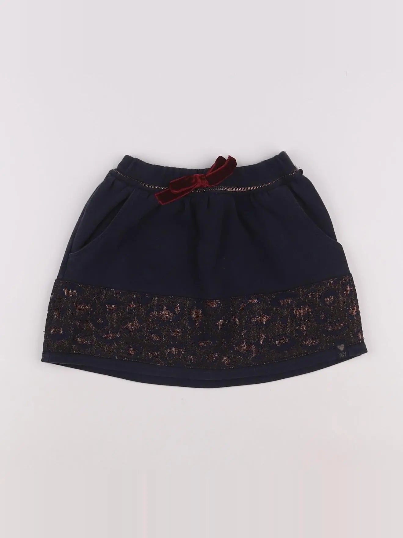 IKKS - jupe bleu - 4 ans