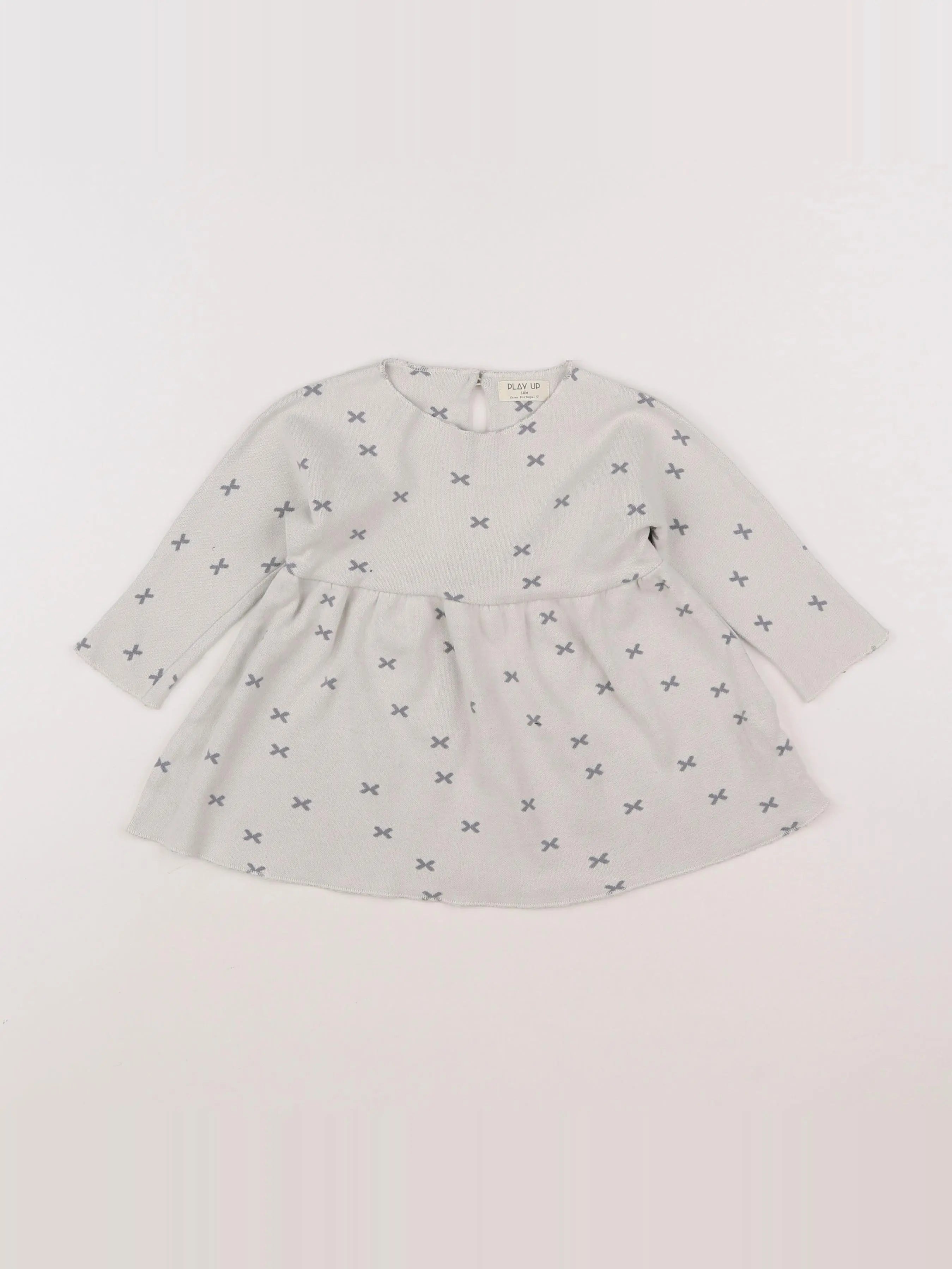 Play Up - robe gris - 18 mois