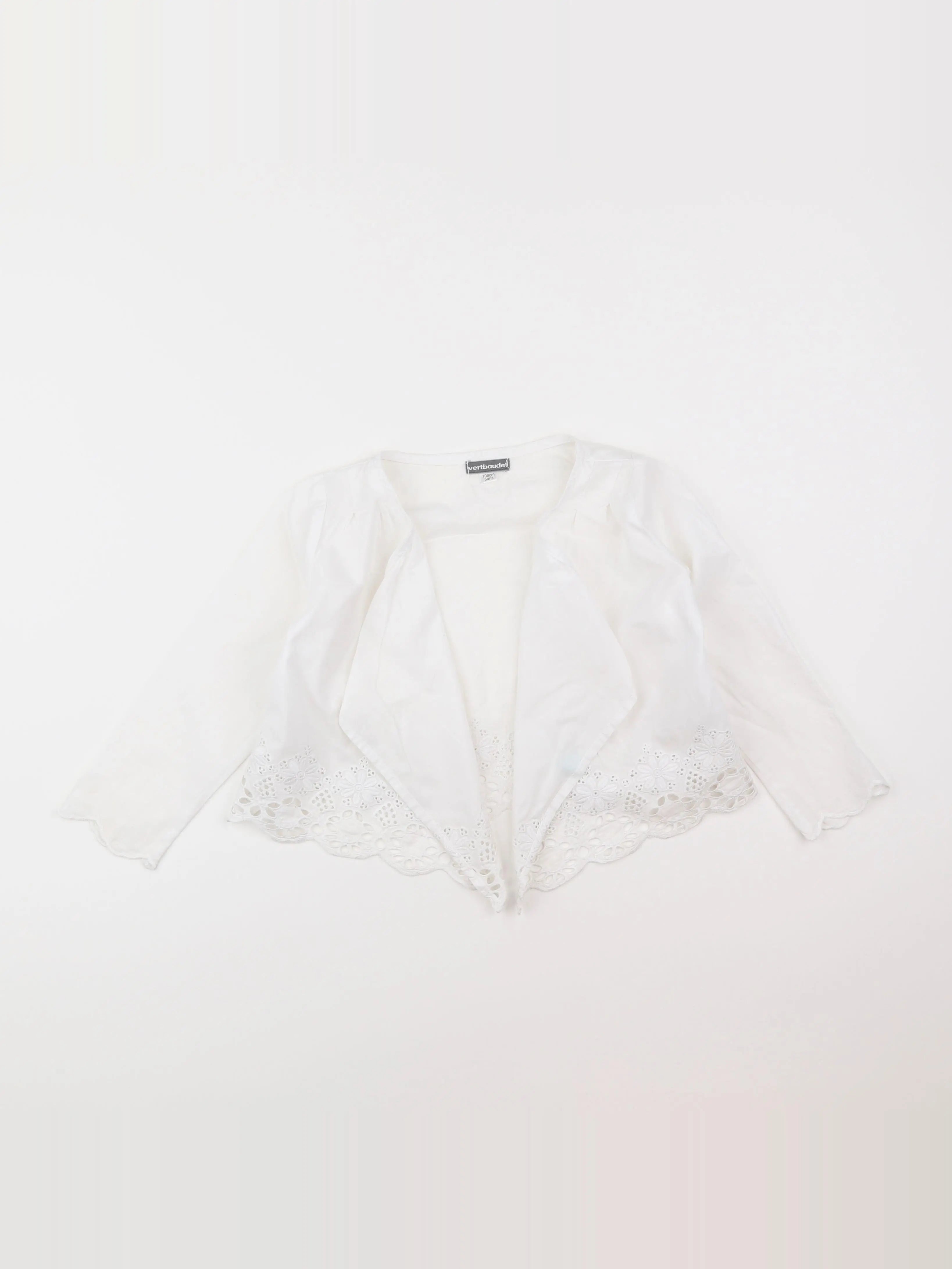 Vertbaudet - blouse blanc - 5 ans