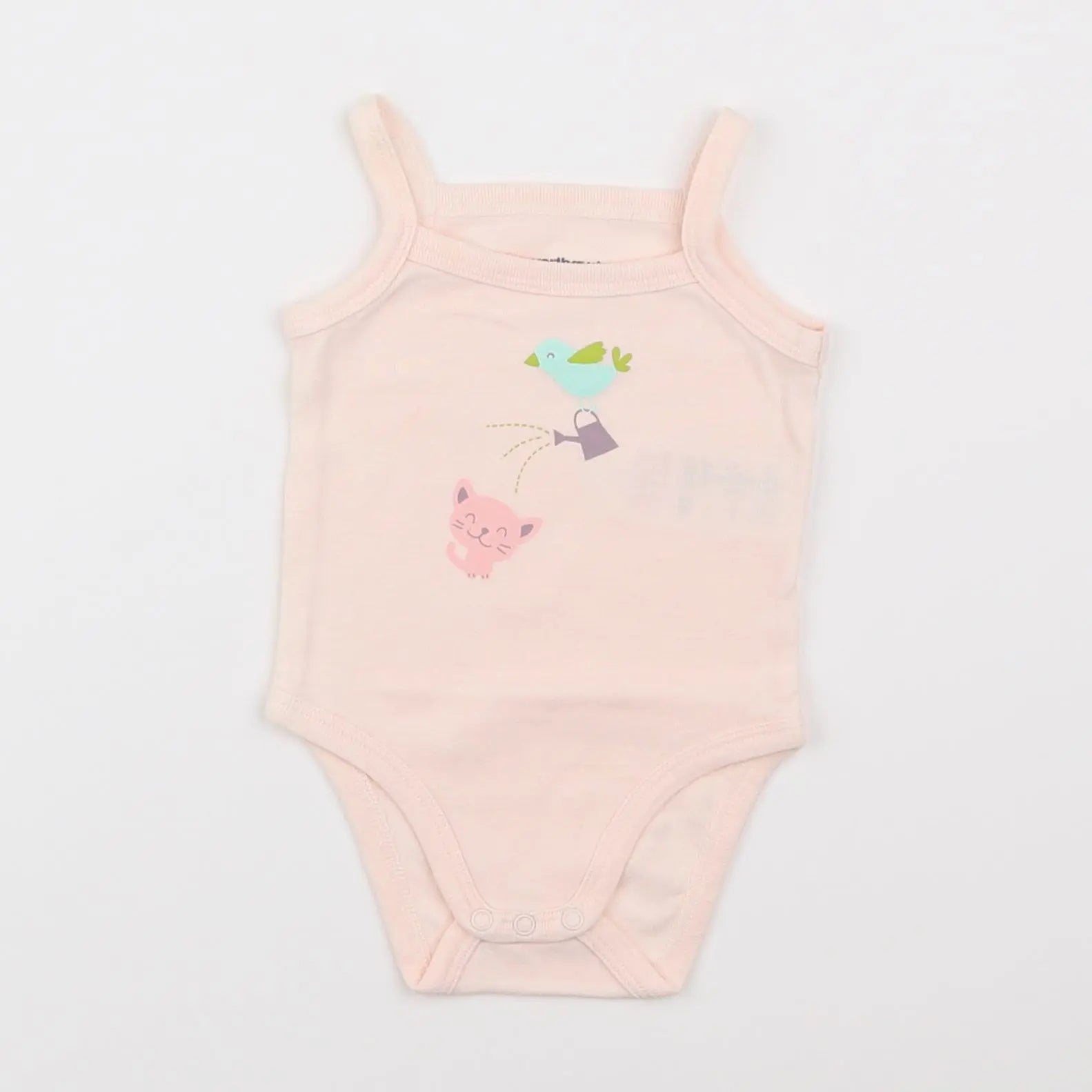 Vertbaudet - body rose - 3 mois