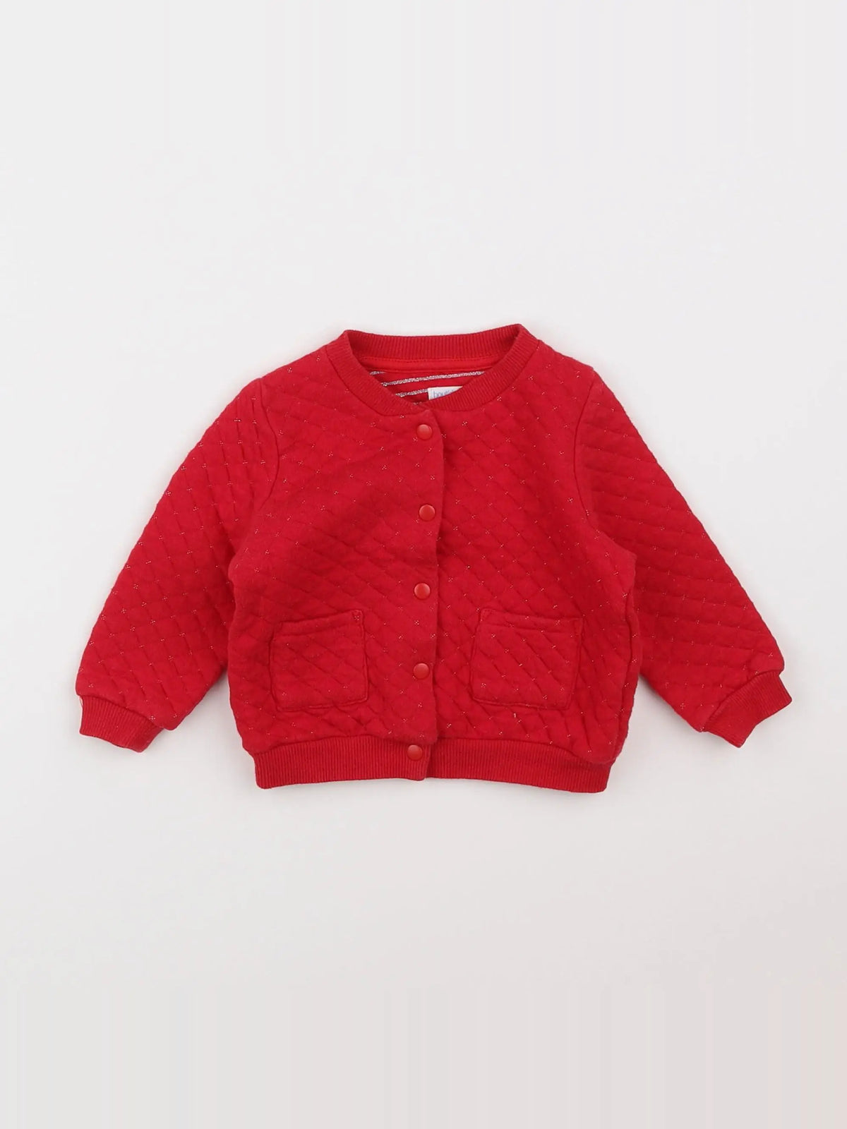 Boutchou - sweat rouge - 6 mois
