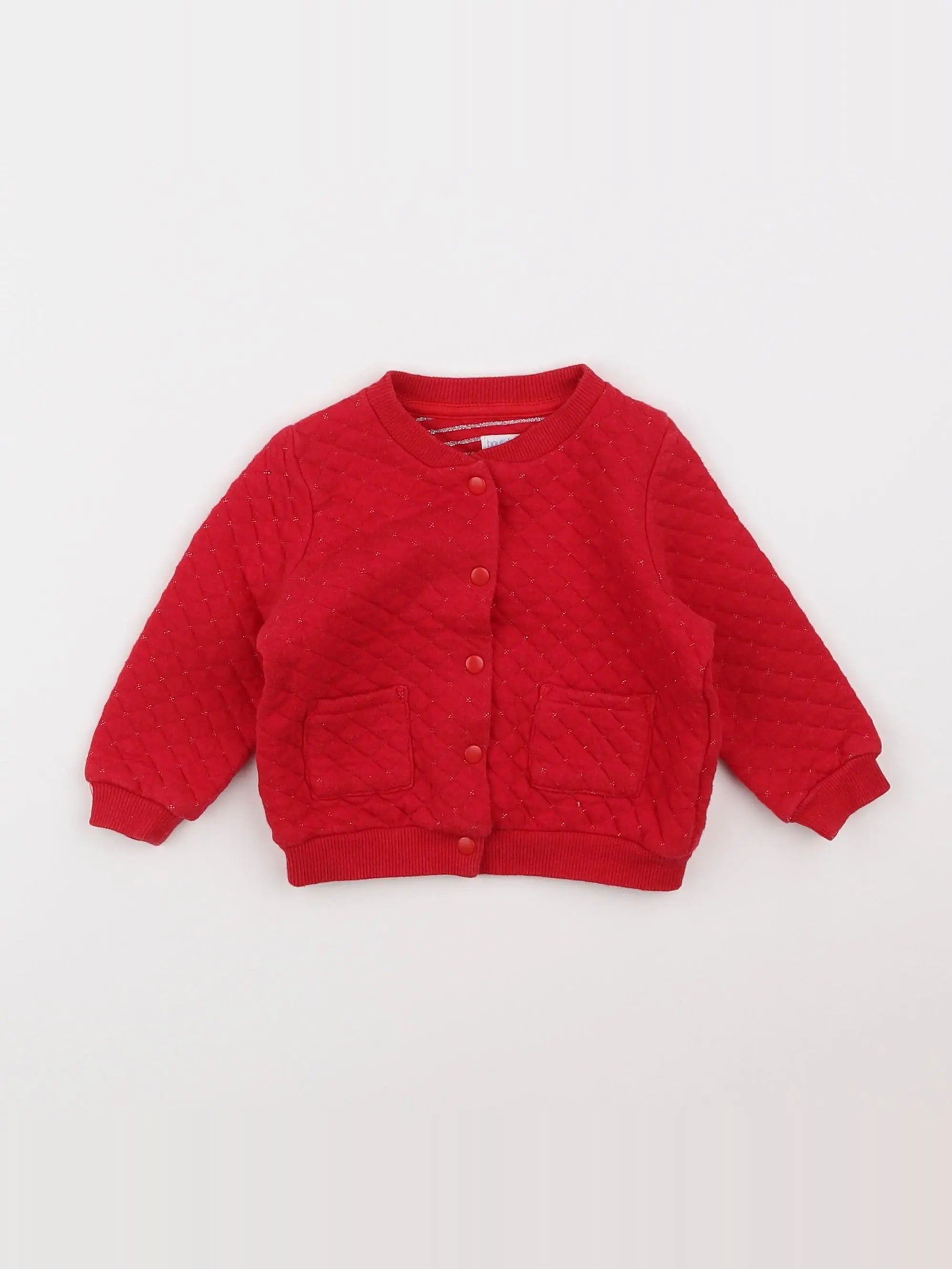 Boutchou - sweat rouge - 6 mois