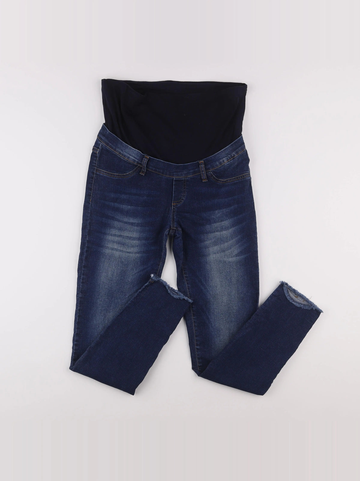 Envie de fraise - jean grossesse bleu - 38