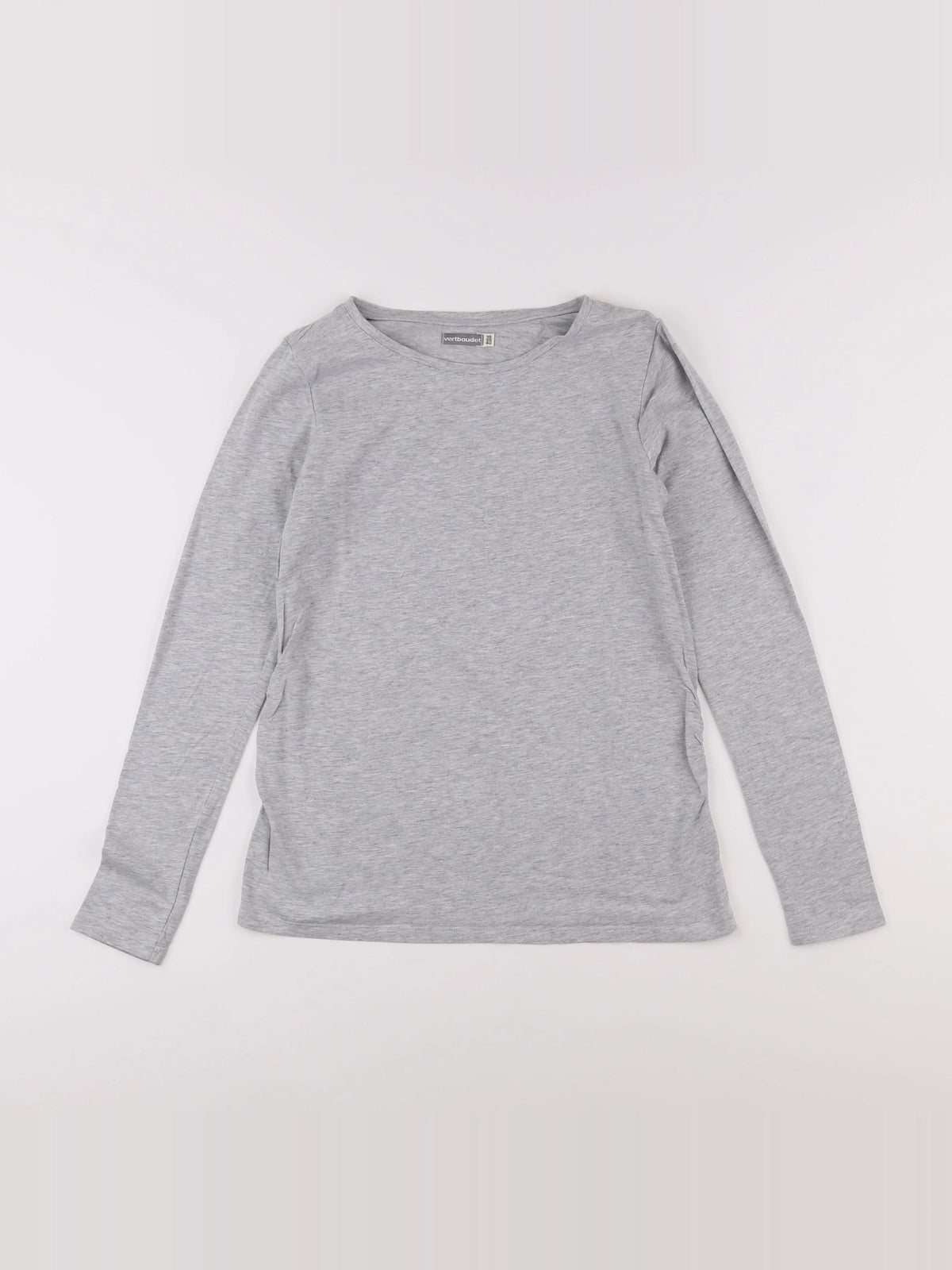 Vertbaudet - tee-shirt grossesse gris - 38 à 40