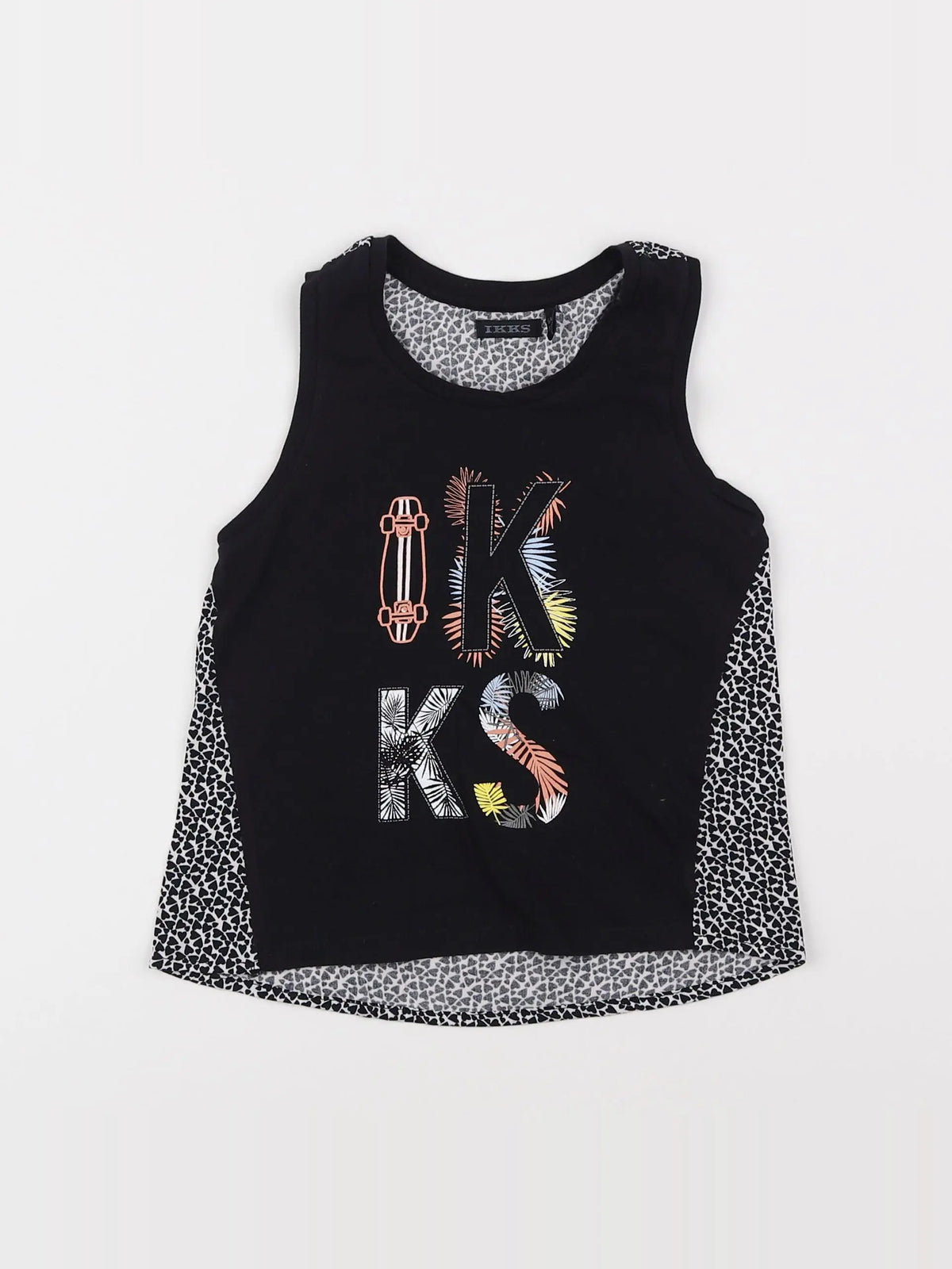 IKKS - tee-shirt noir - 5 ans