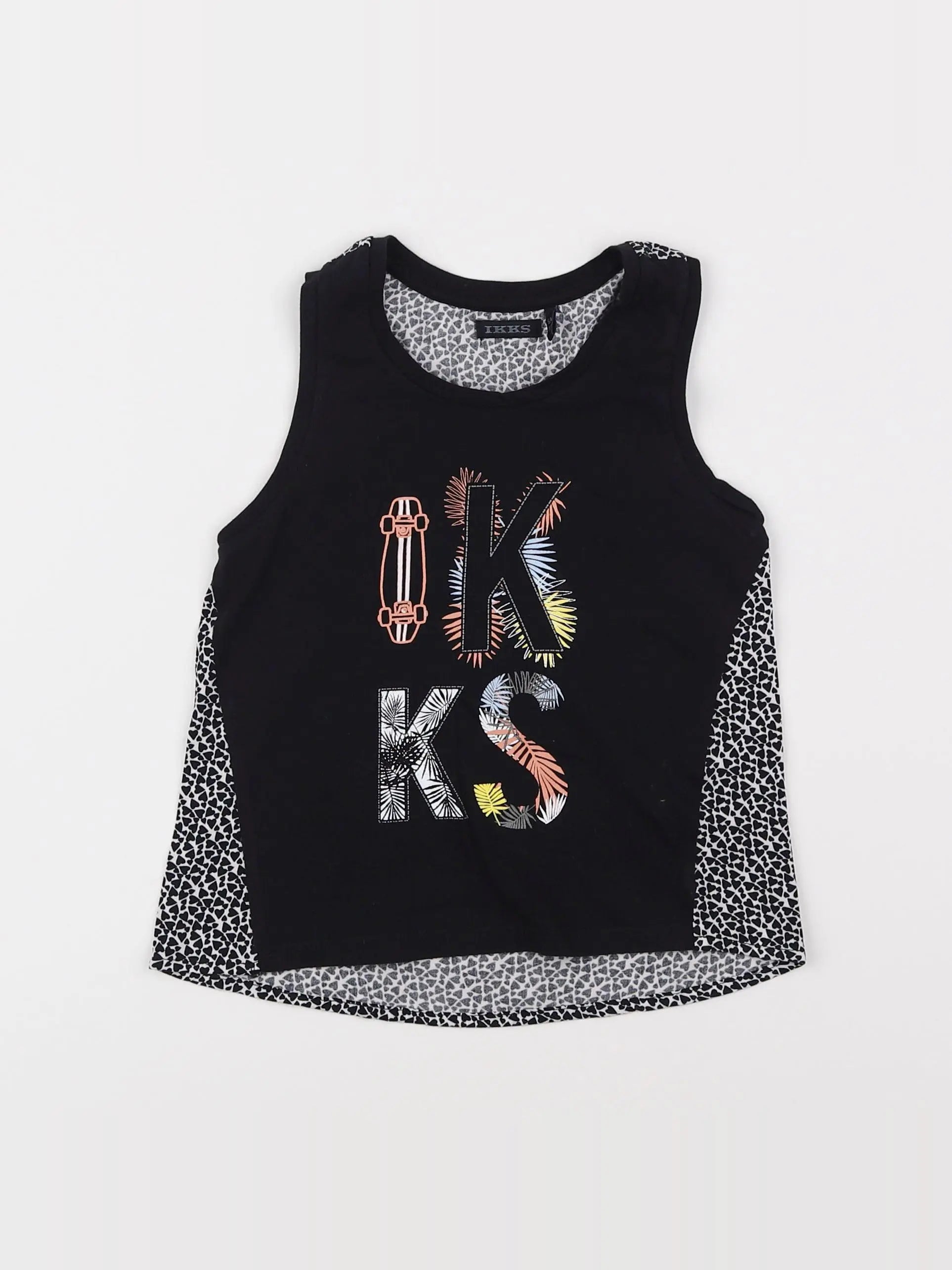 IKKS - tee-shirt noir - 5 ans