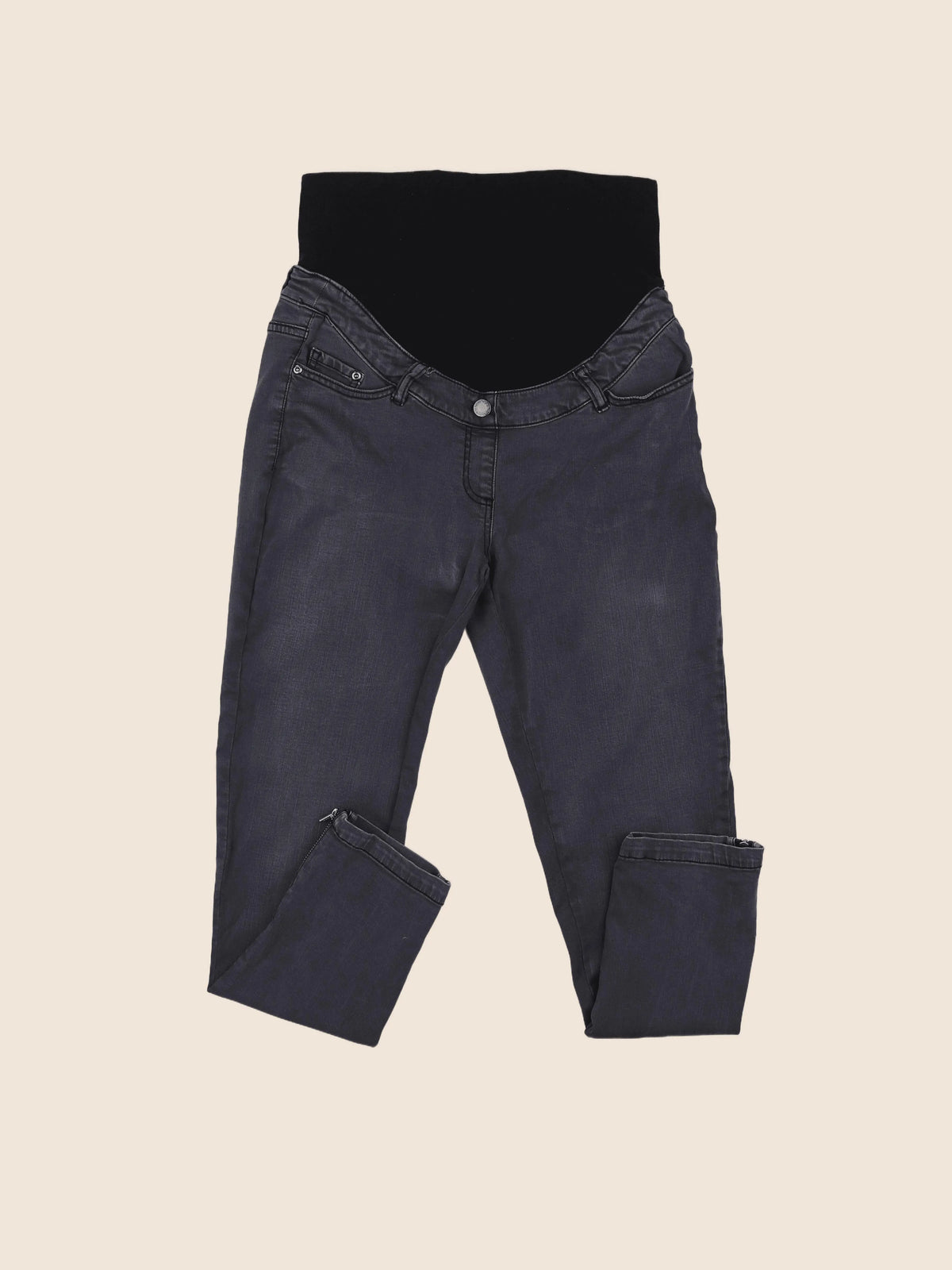 Vertbaudet - jean grossesse gris - 40