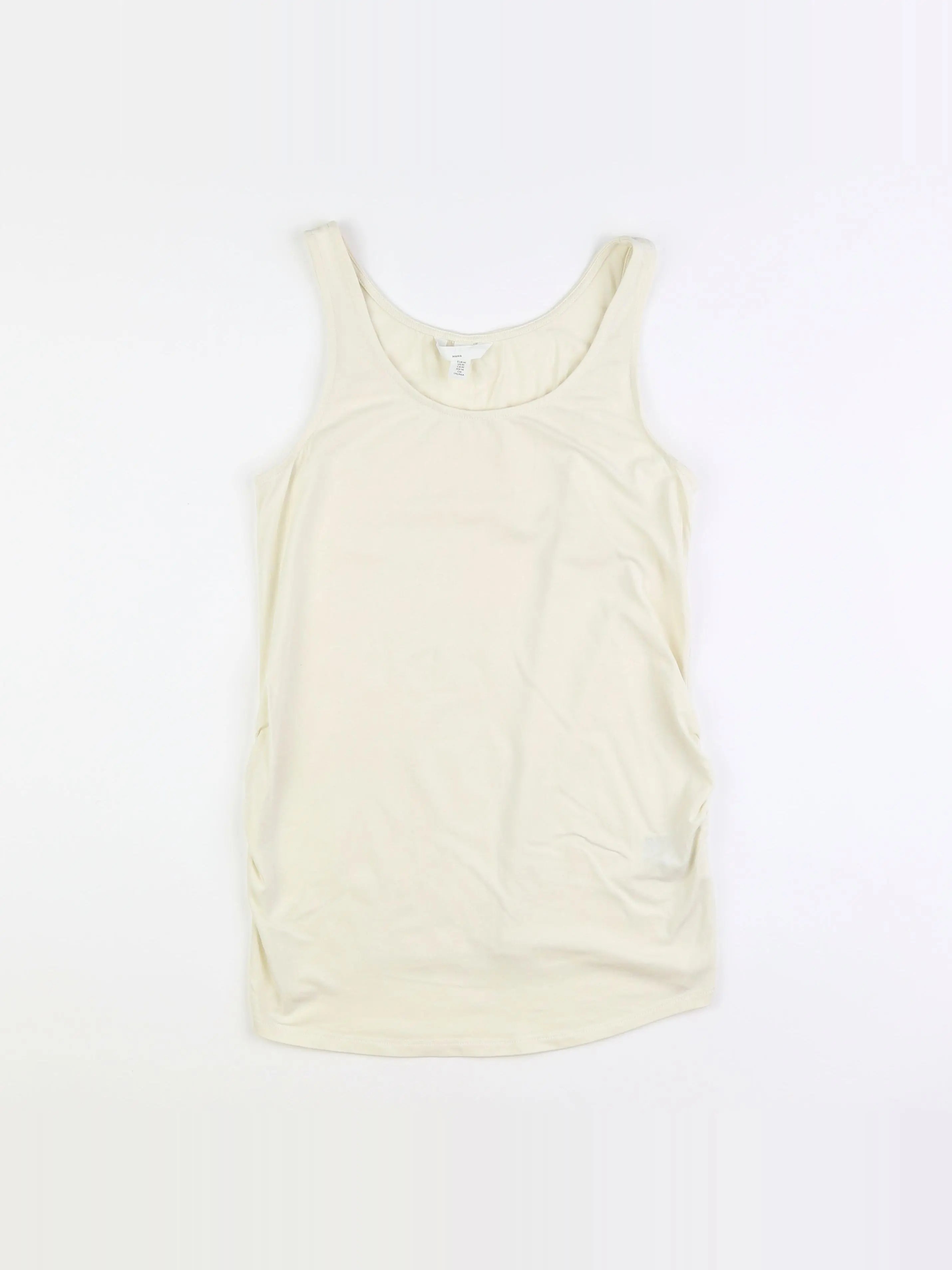 H&M - débardeur grossesse beige - 40 à 42