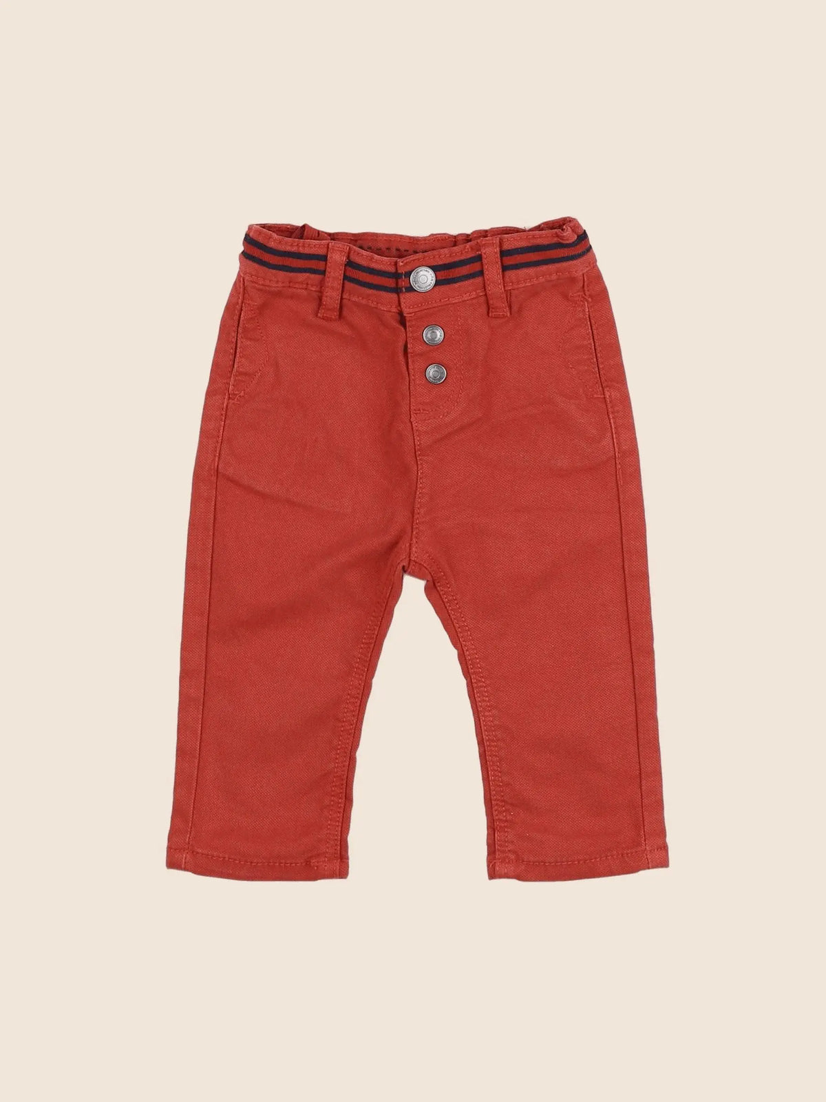 Tape à l'oeil - pantalon rouge - 6 mois