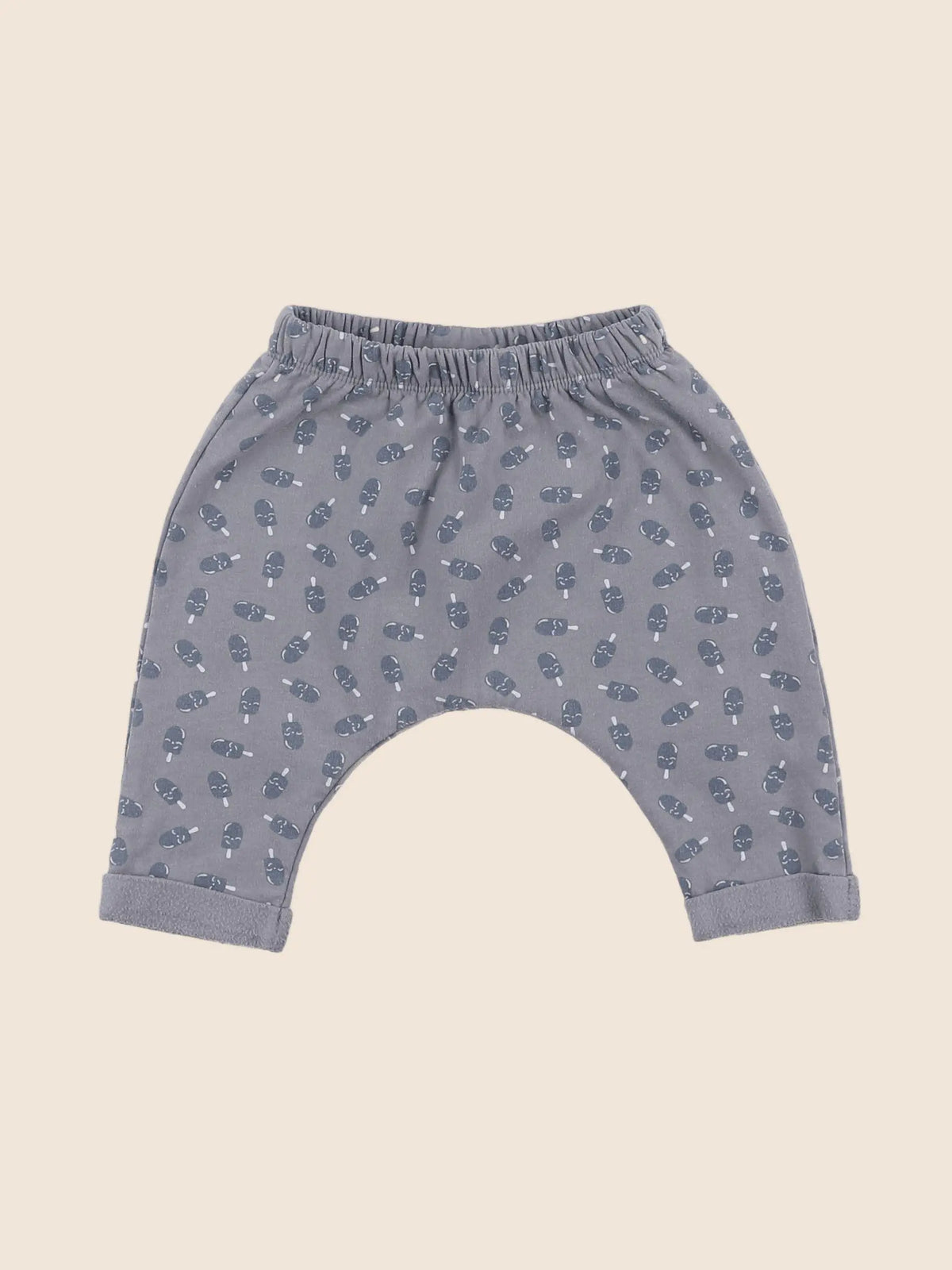 Vertbaudet - sarouel gris - 6 mois