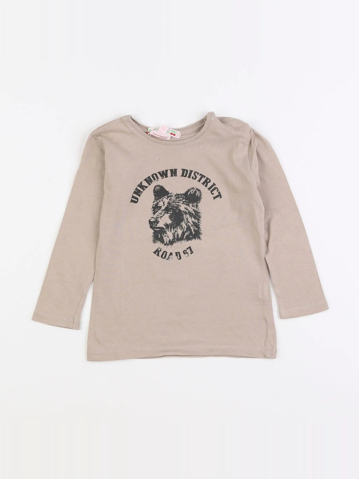 Bonpoint - tee-shirt beige - 18 mois